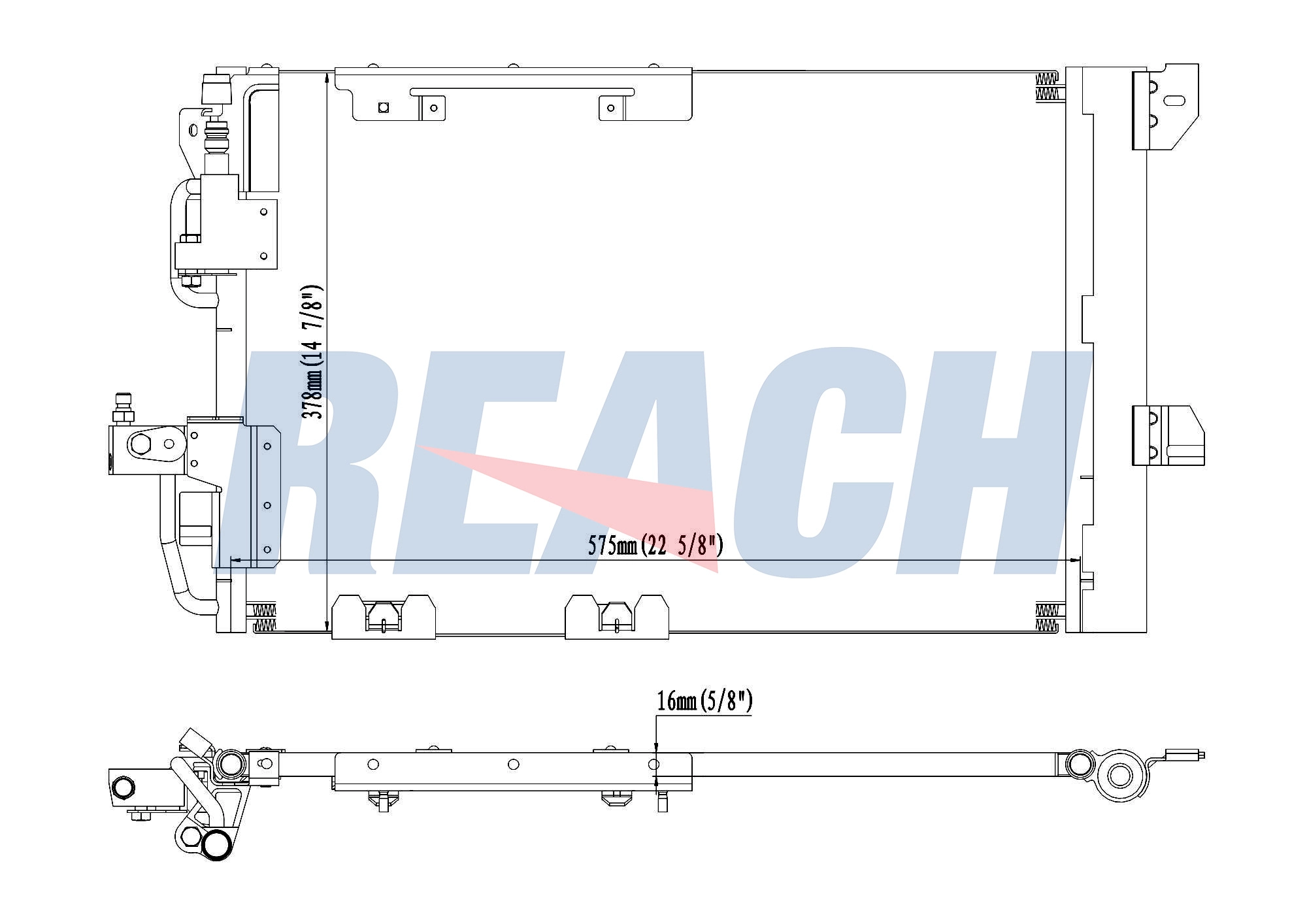Радиатор кондиционера