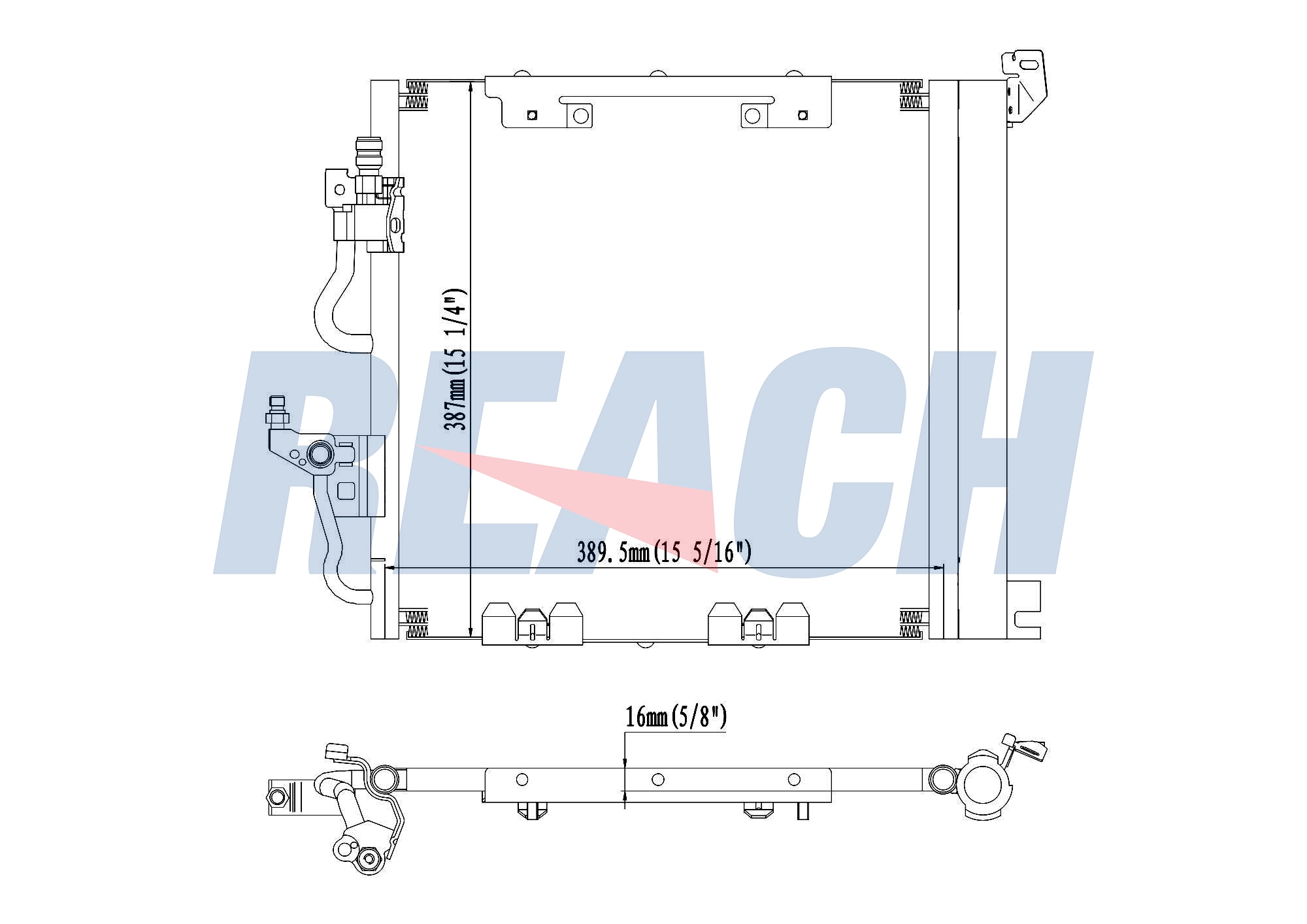 Радиатор кондиционера