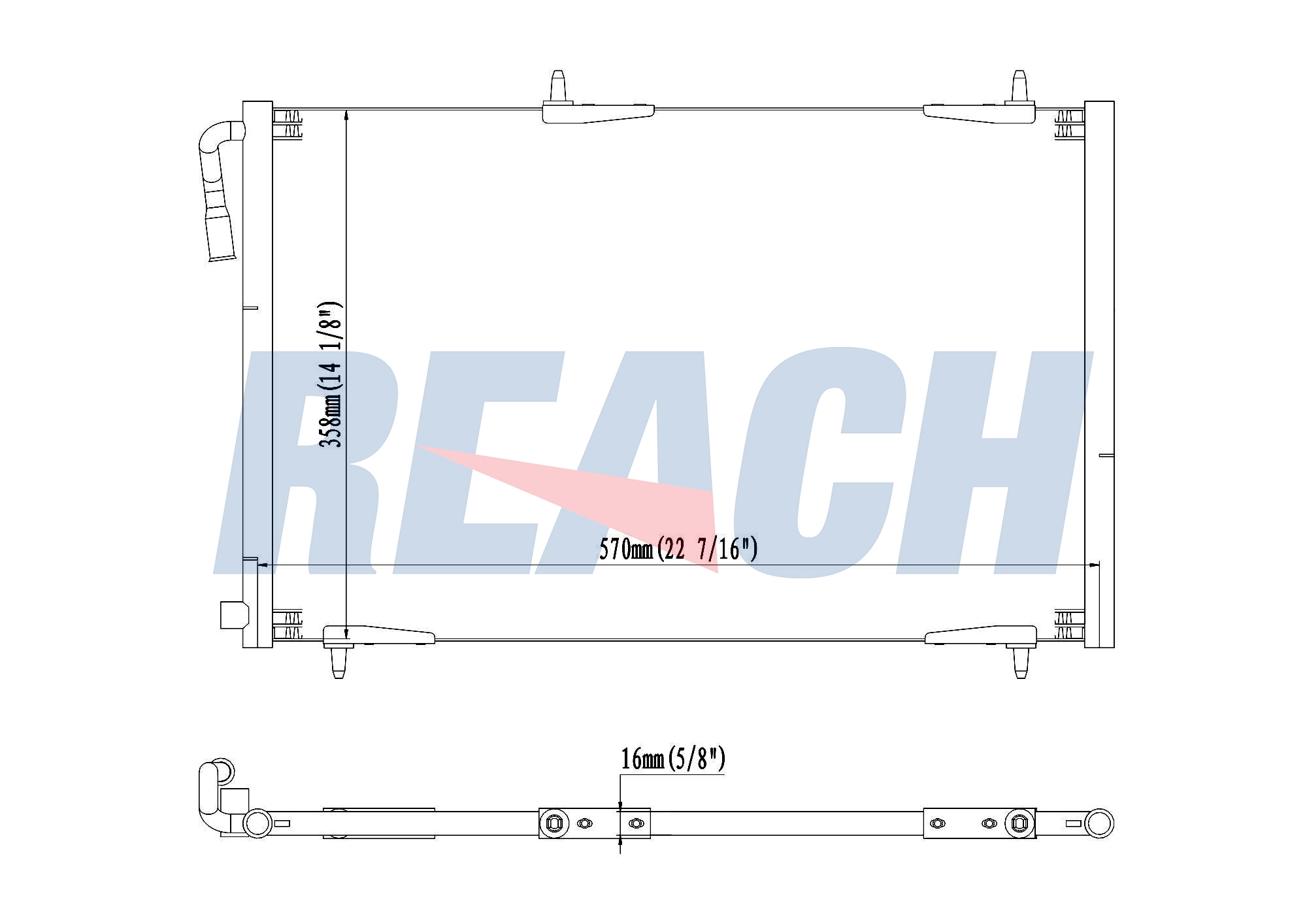 Радиатор кондиционера