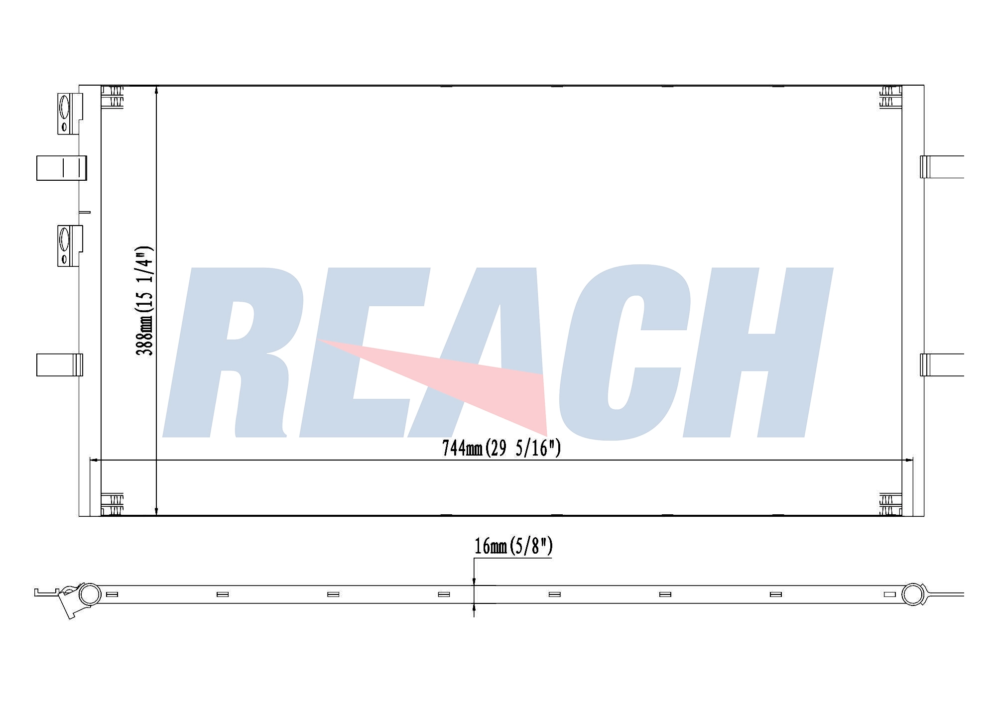 Радиатор кондиционера