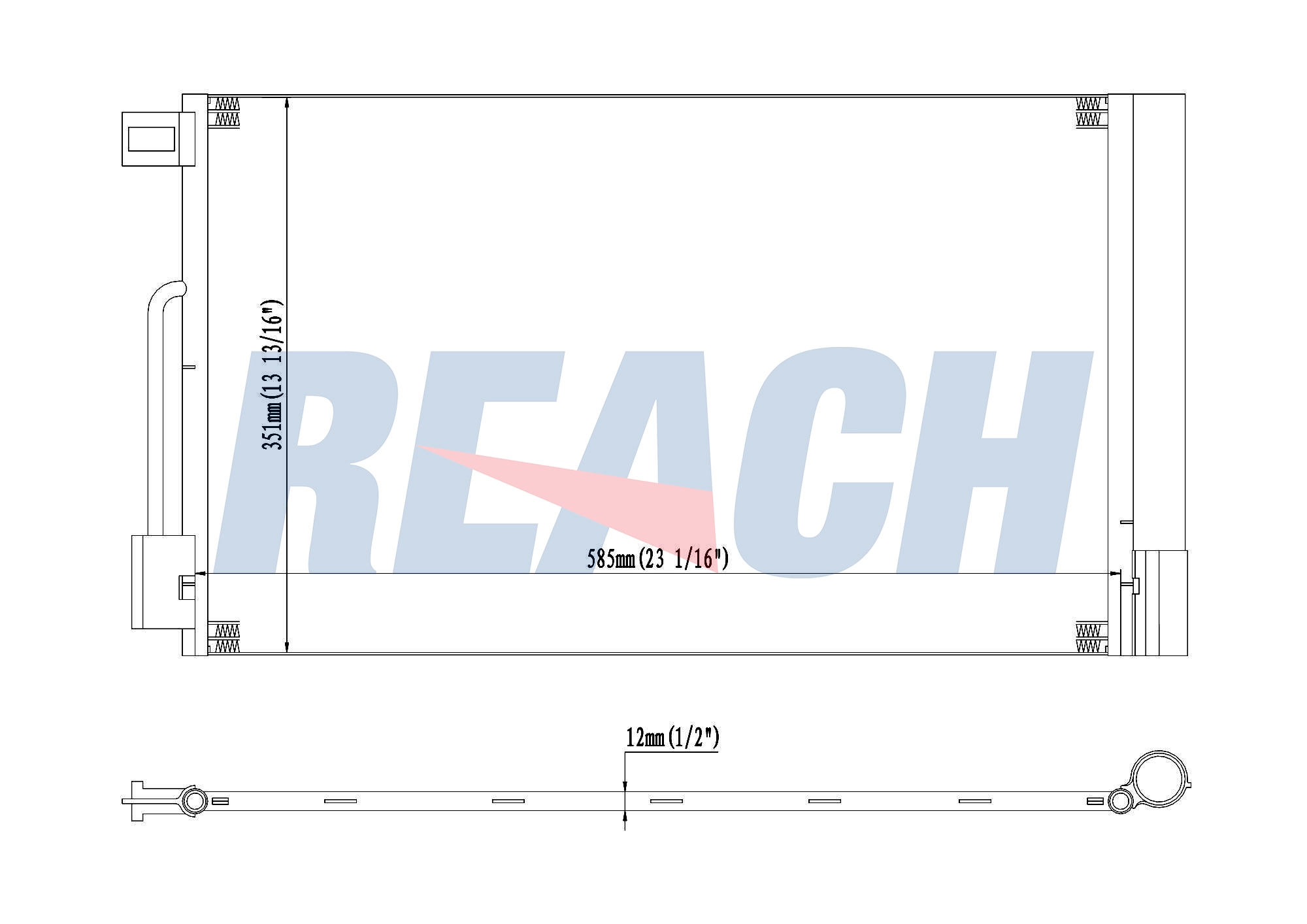 Радиатор кондиционера