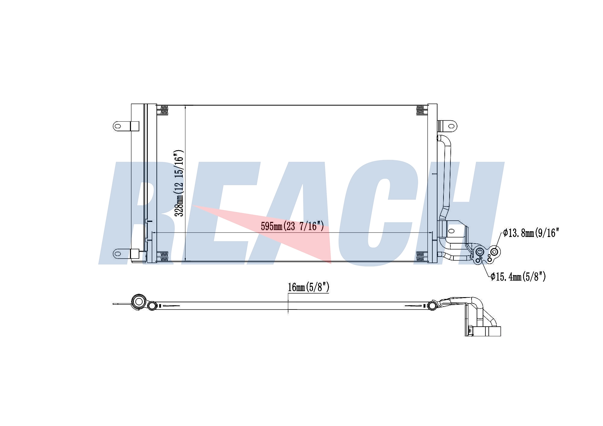 Радиатор кондиционера