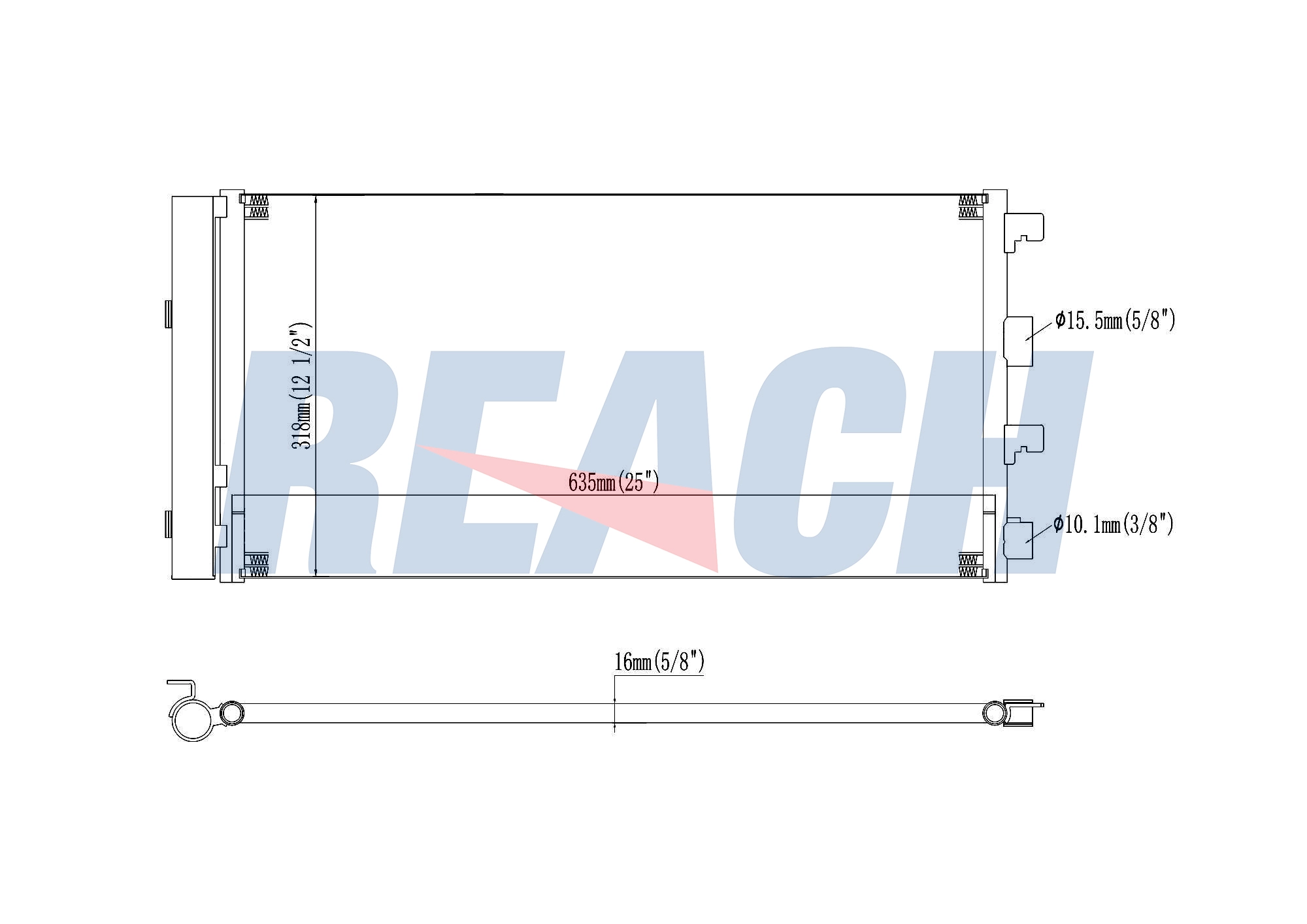 Радиатор кондиционера