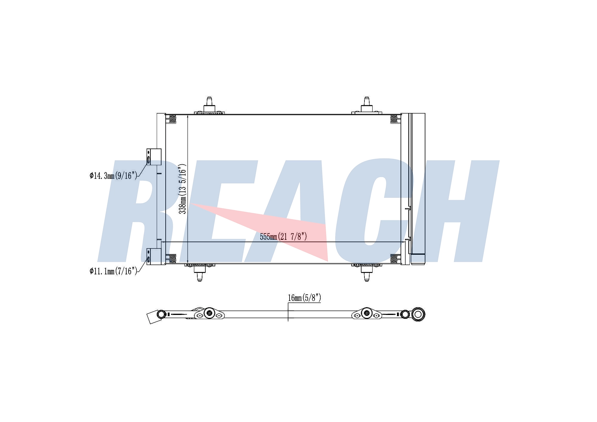 Радиатор кондиционера