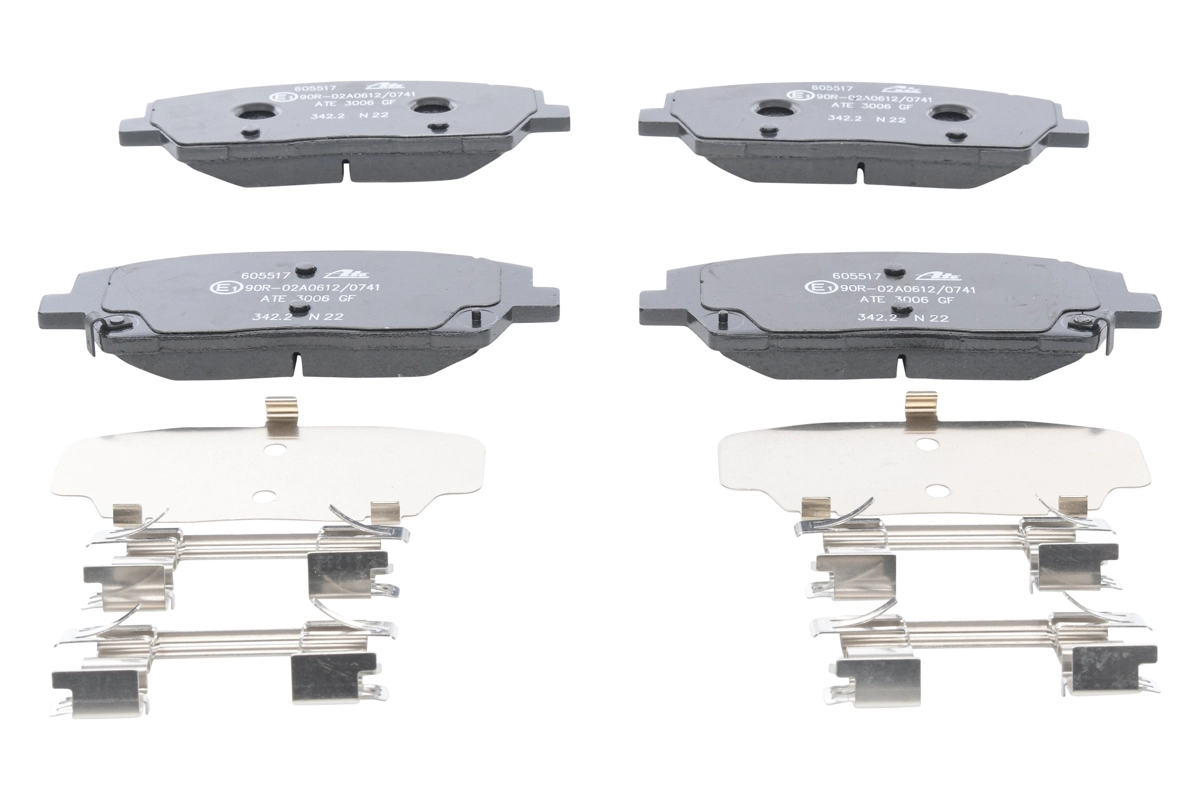 ATE 13.0460-5517.2 - Тормозные колодки 