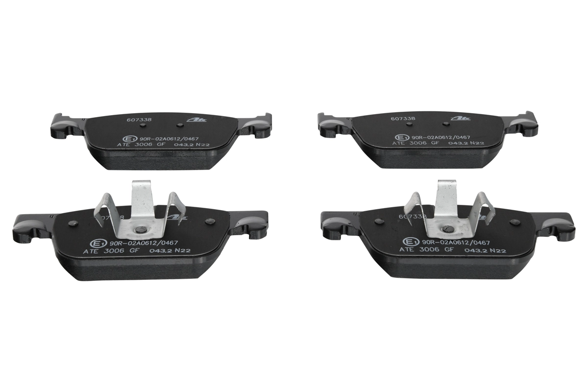 ATE 13.0460-7338.2 - Тормозные колодки 