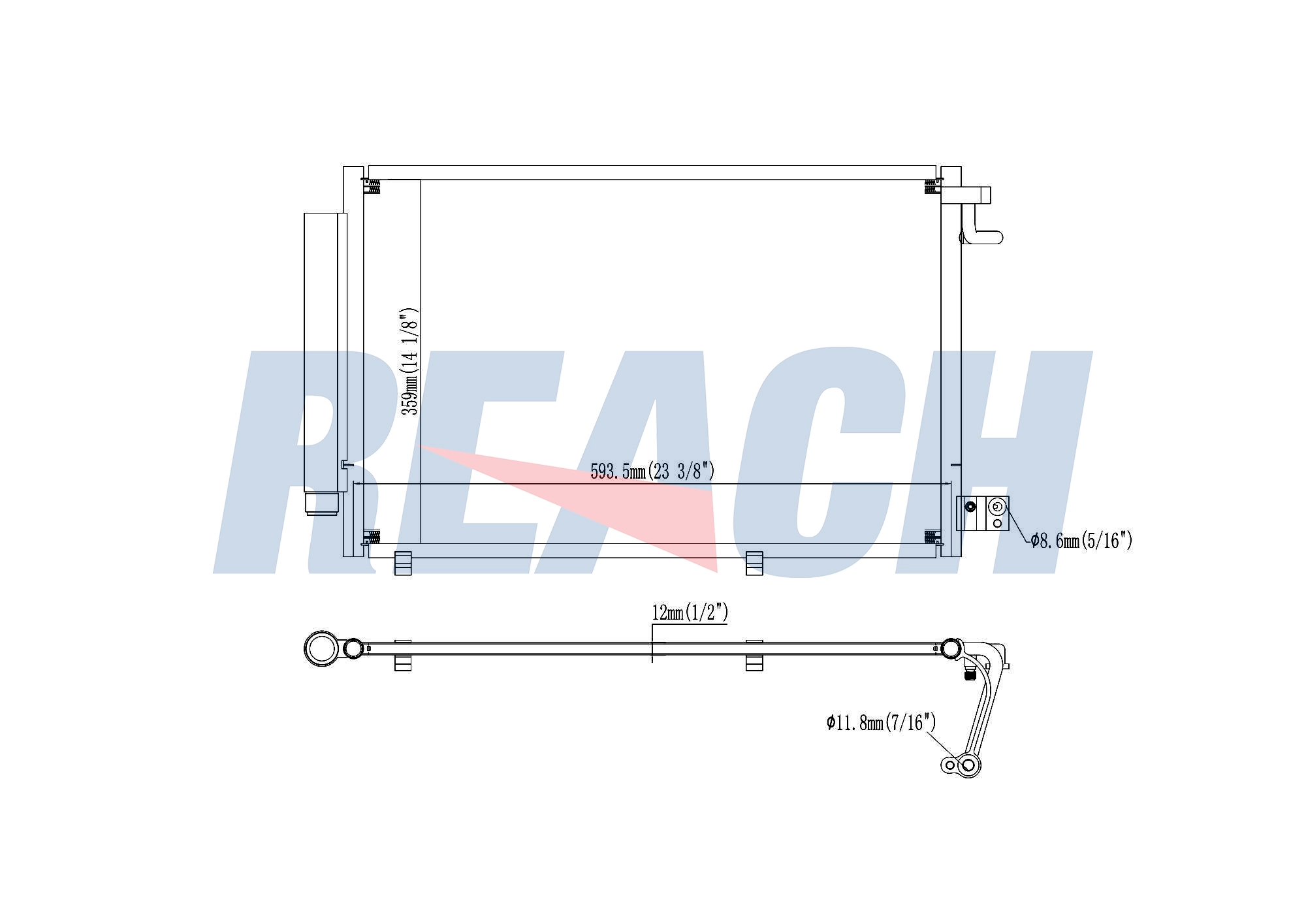 Радиатор кондиционера