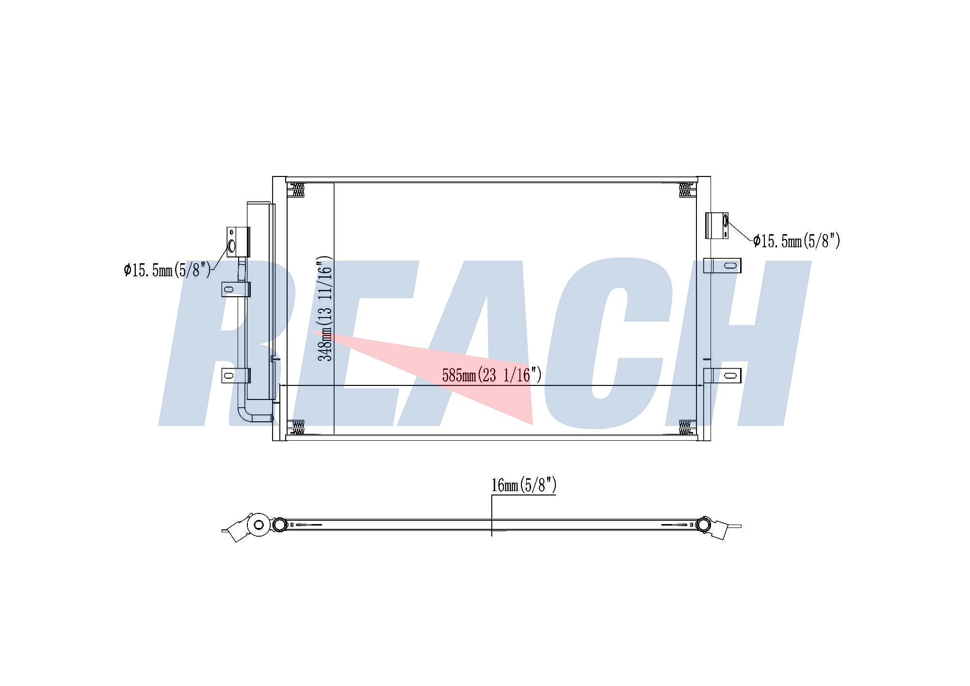 Радиатор кондиционера
