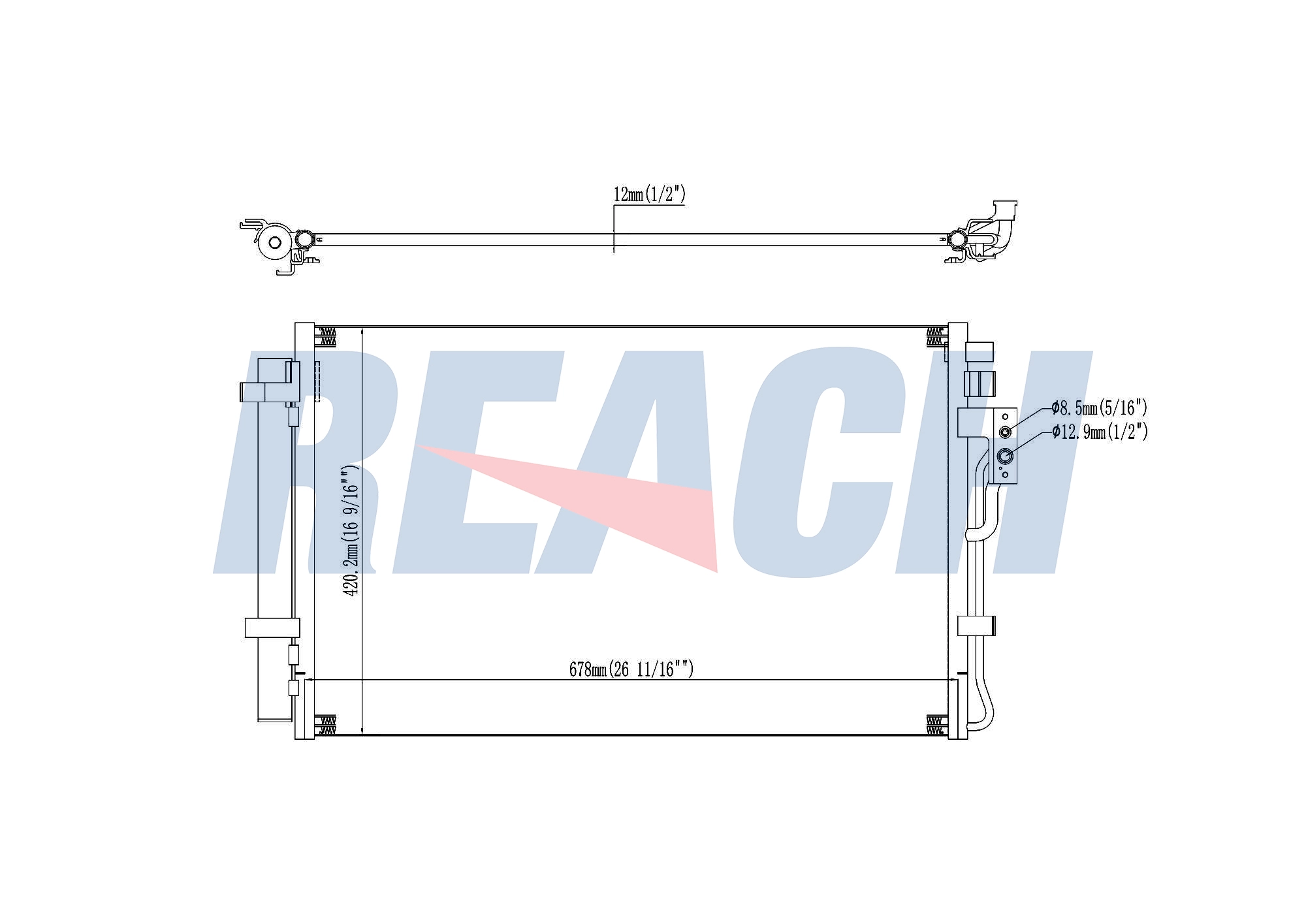 Радиатор кондиционера
