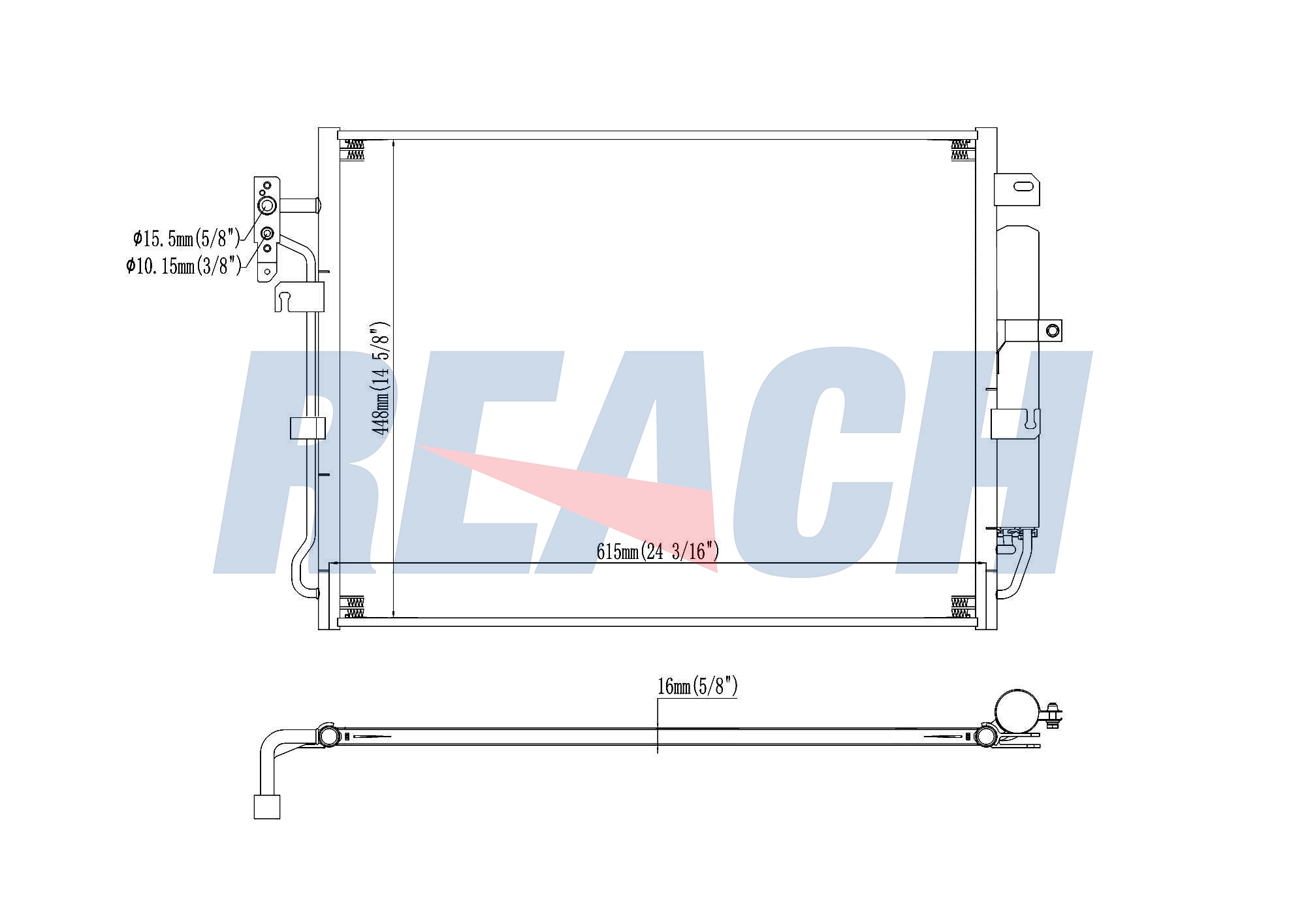 Радиатор кондиционера