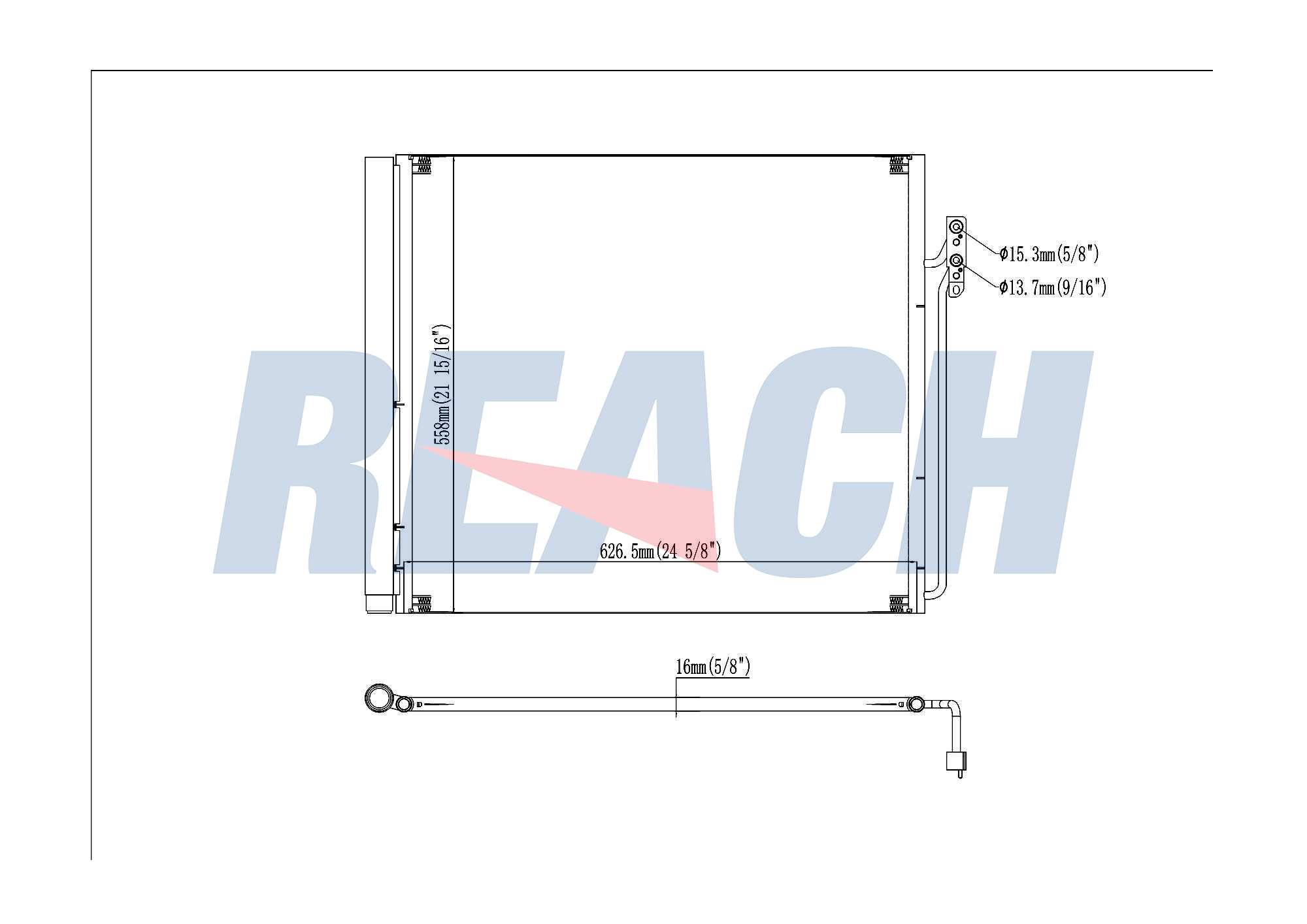 Радиатор кондиционера