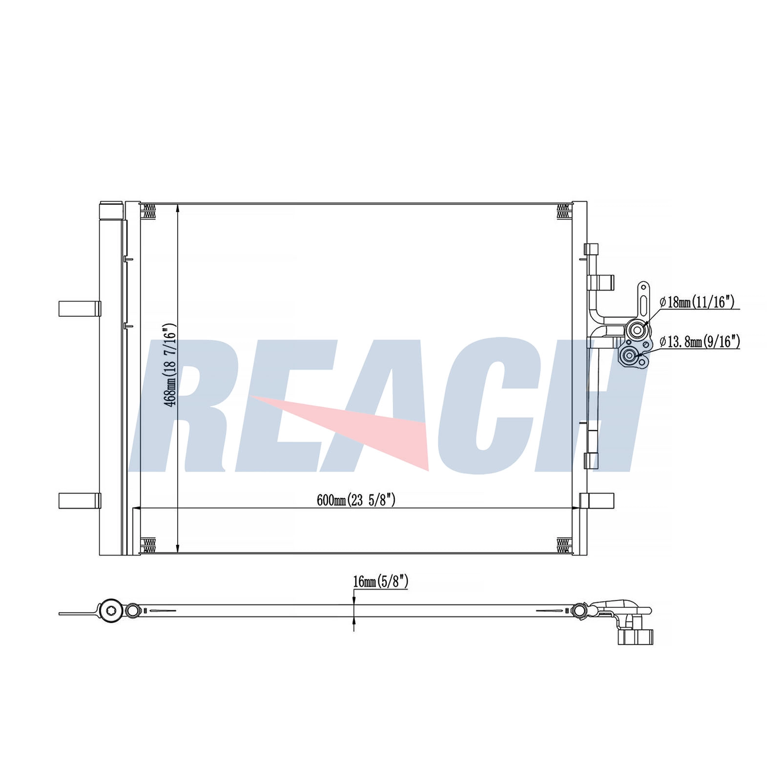 Радиатор кондиционера