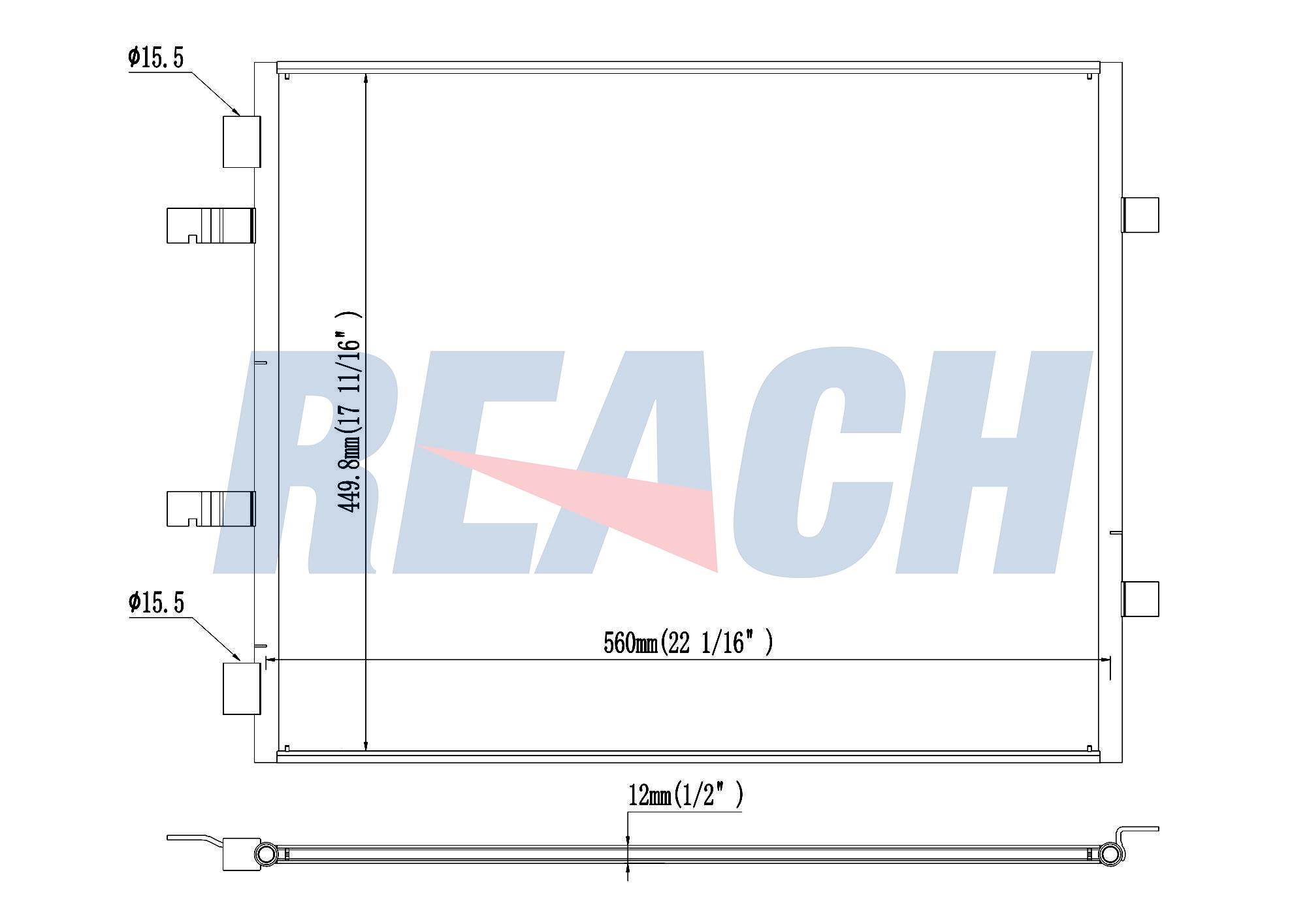 Радиатор кондиционера