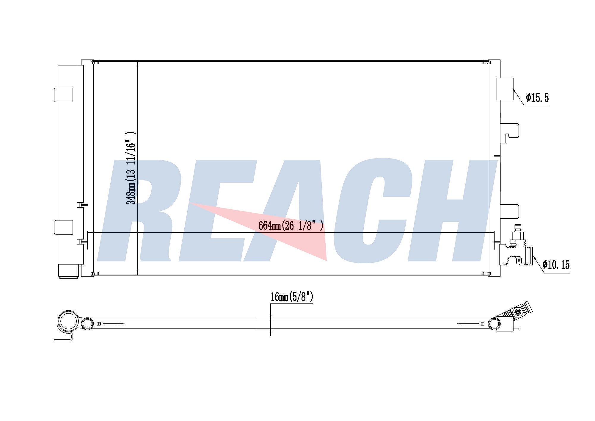 Радиатор кондиционера