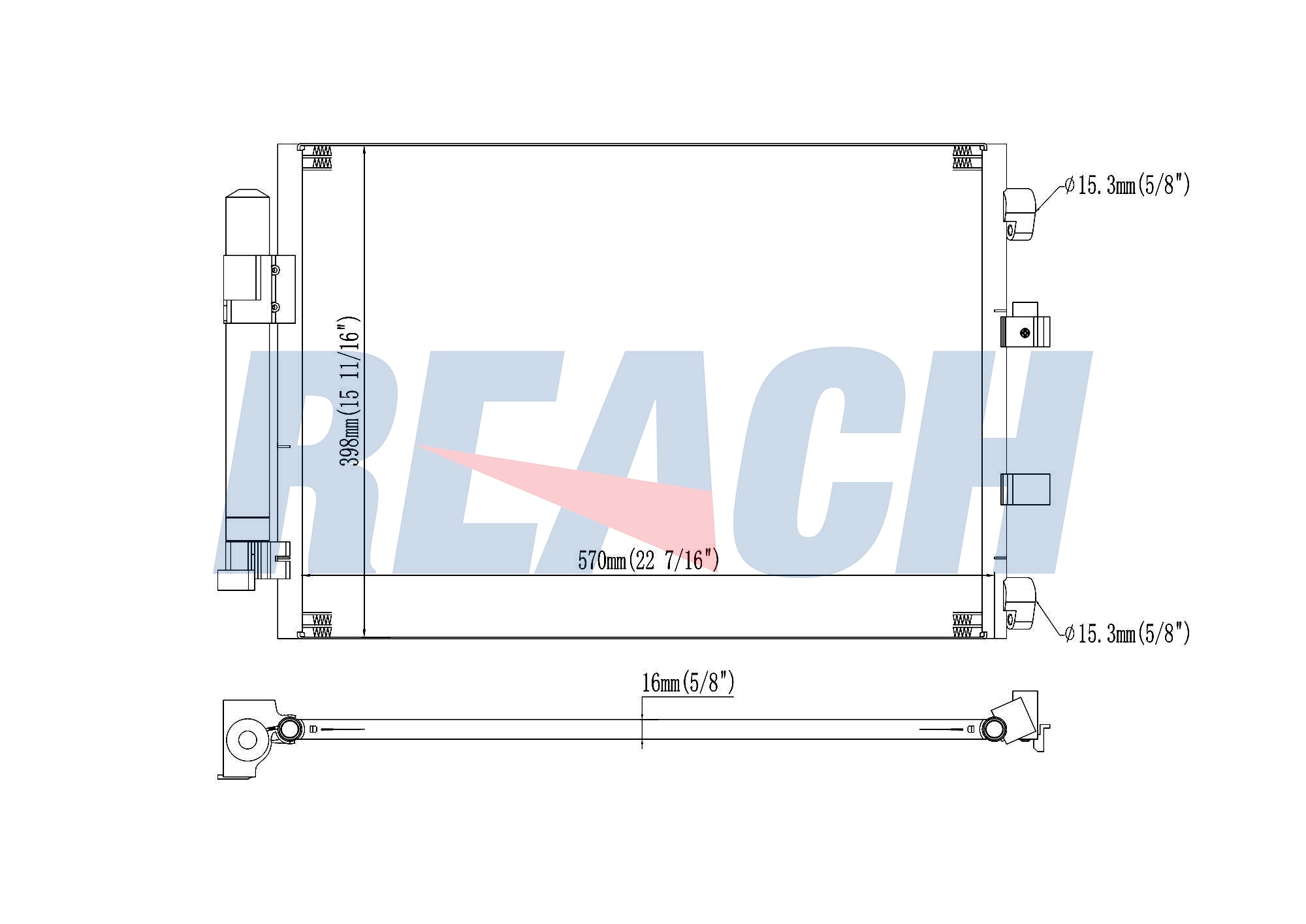 Радиатор кондиционера