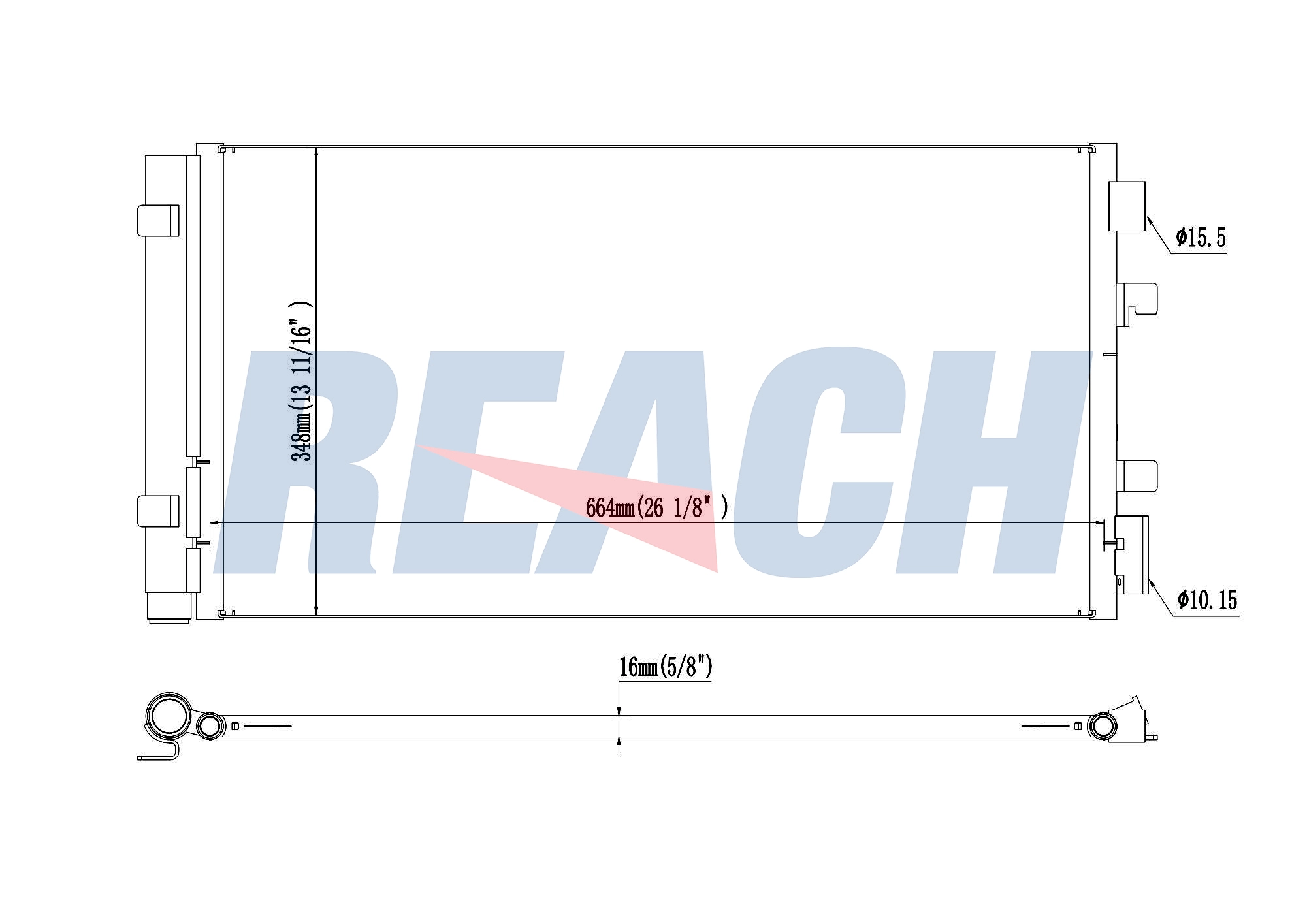 Радиатор кондиционера