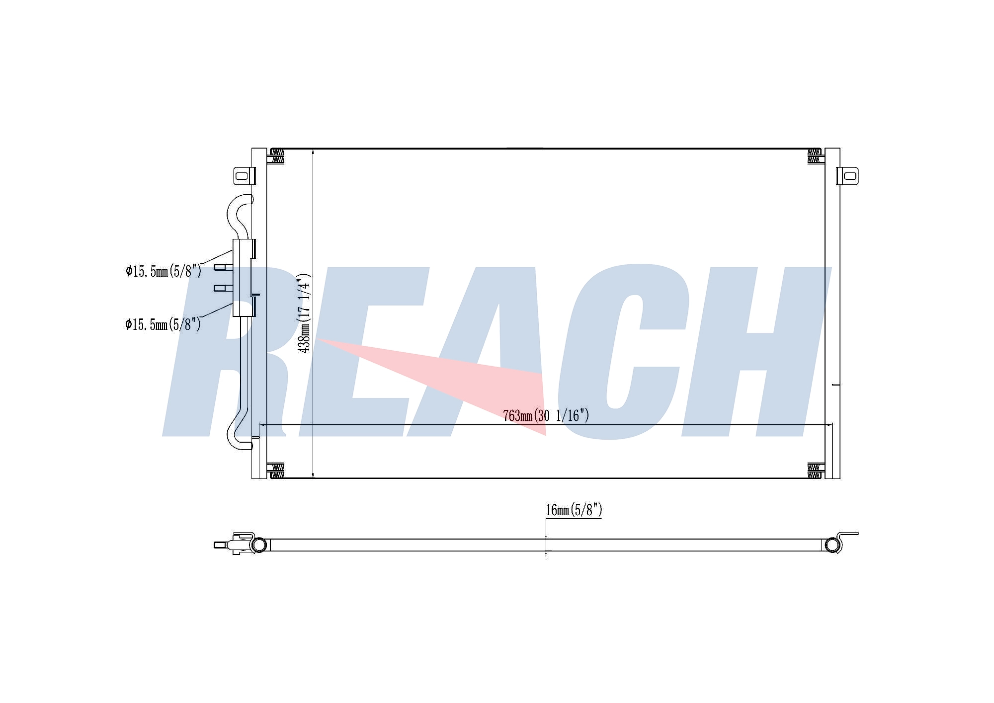 Радиатор кондиционера