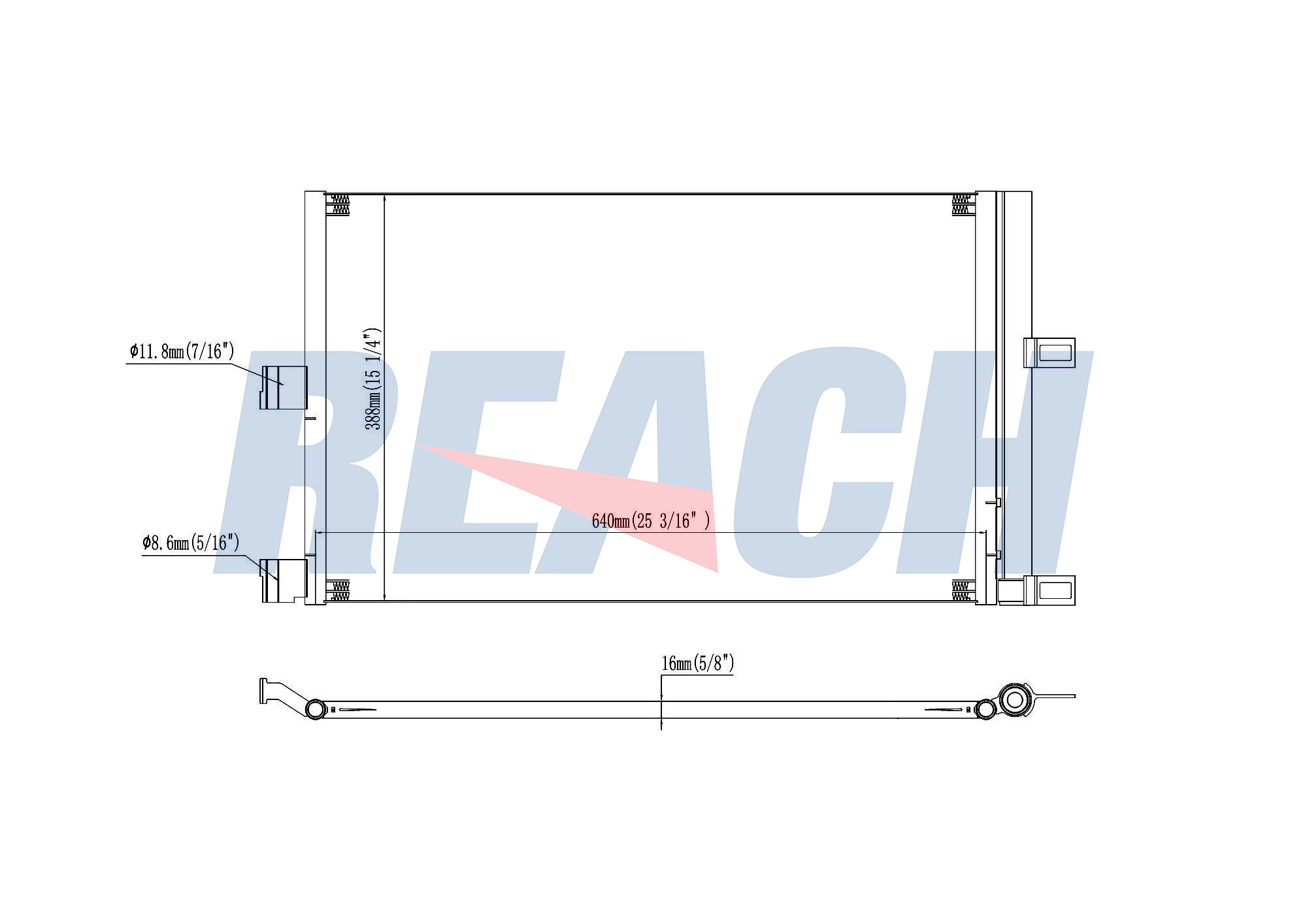 Радиатор кондиционера