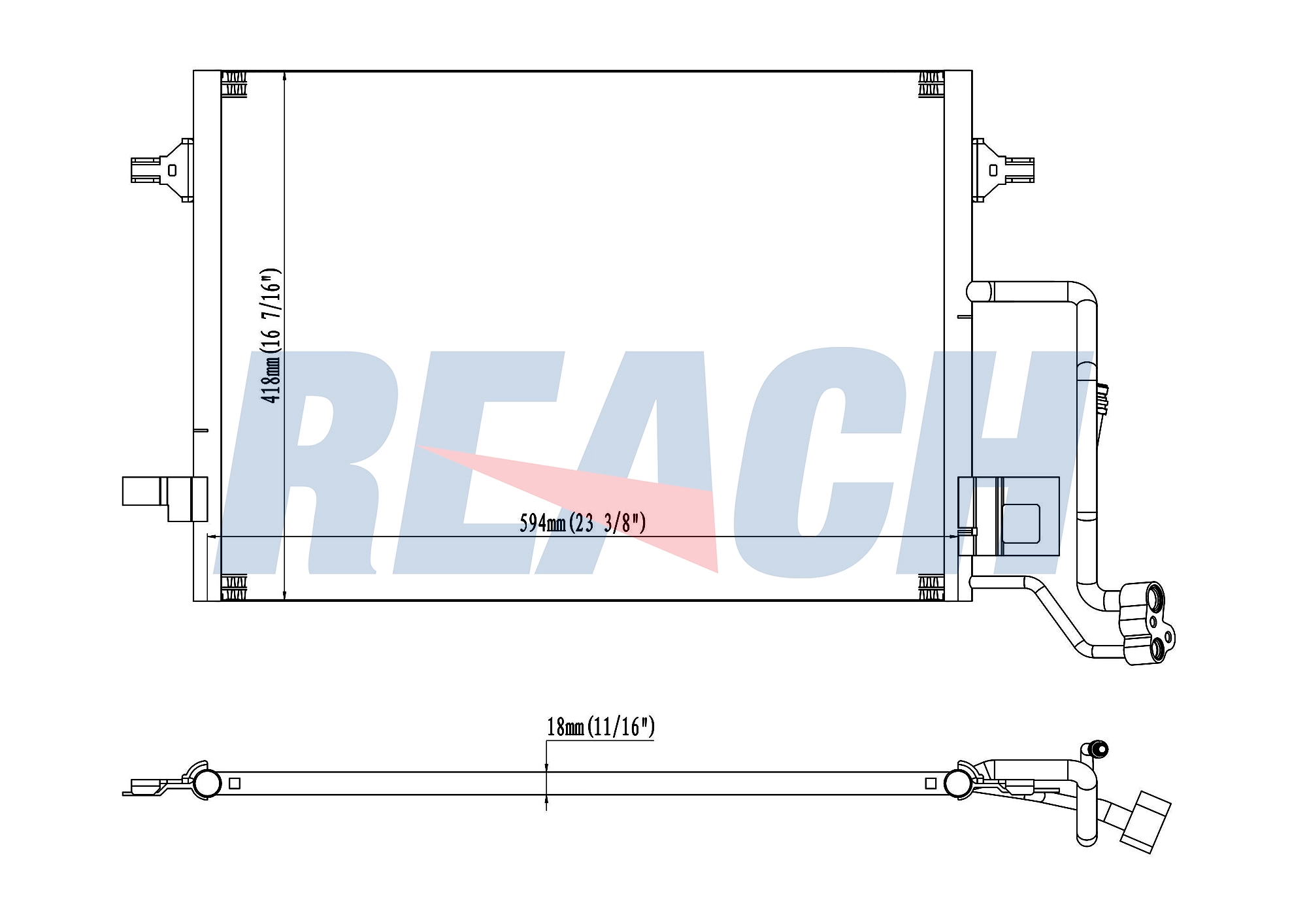 Радиатор кондиционера