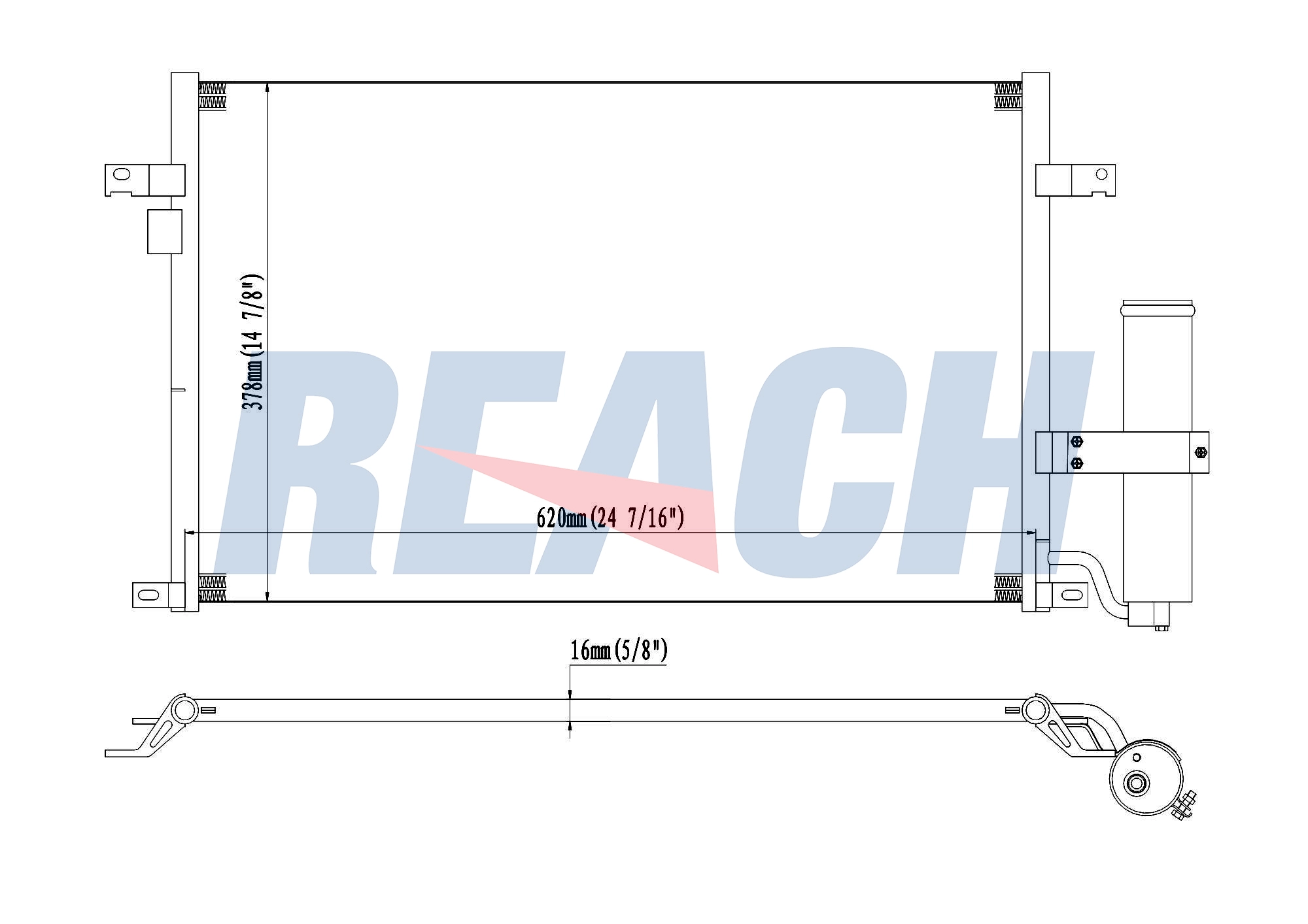 Радиатор кондиционера