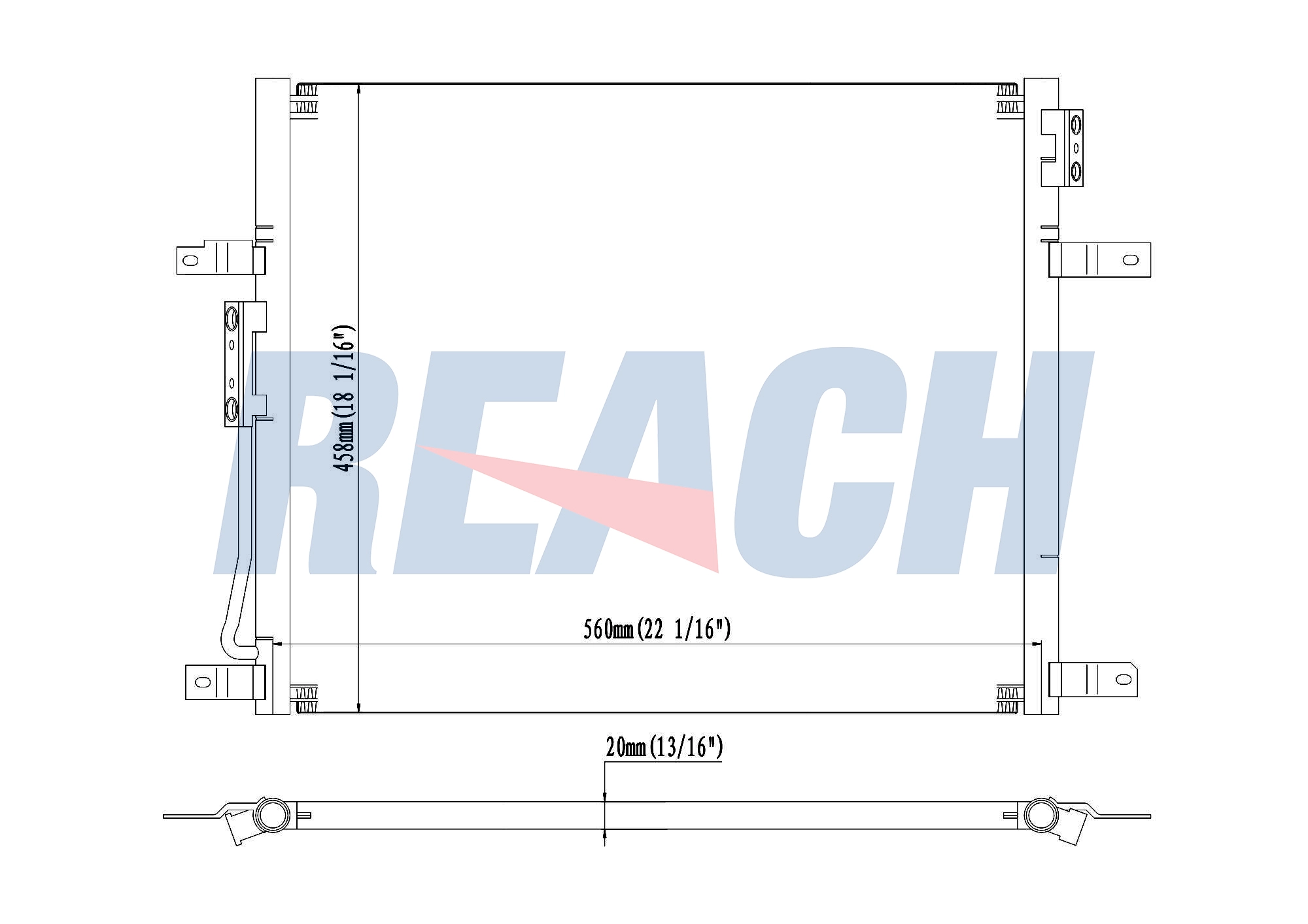 Радиатор кондиционера