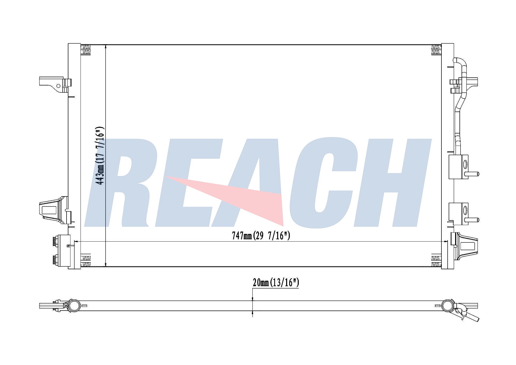 Радиатор кондиционера