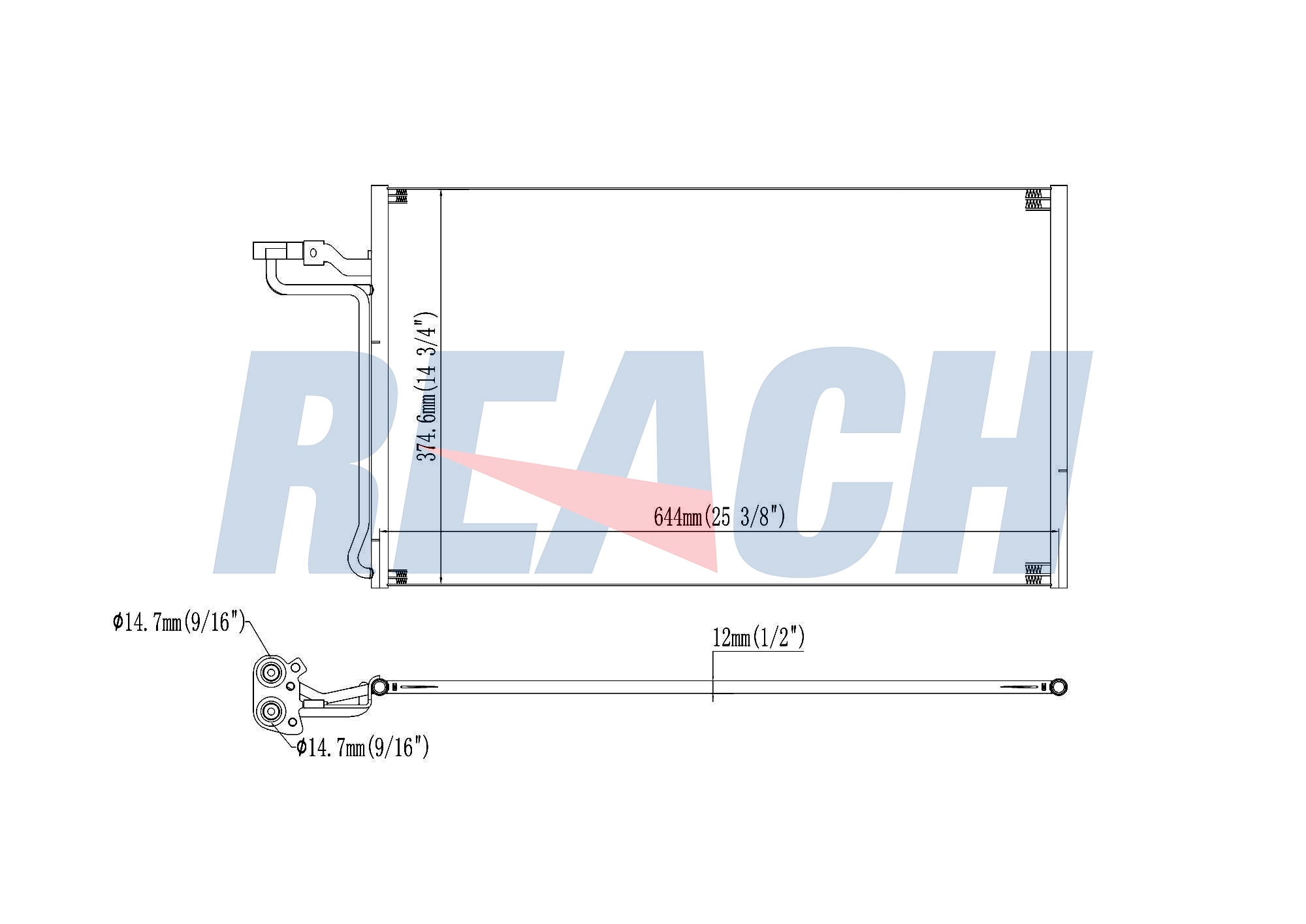 Радиатор кондиционера