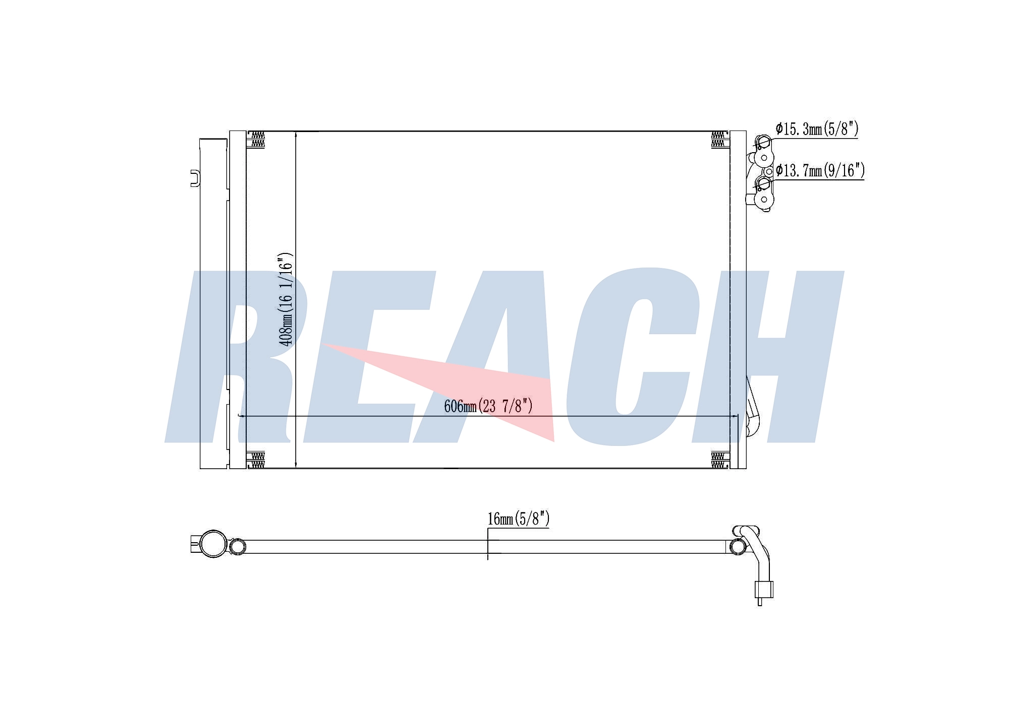 Радиатор кондиционера