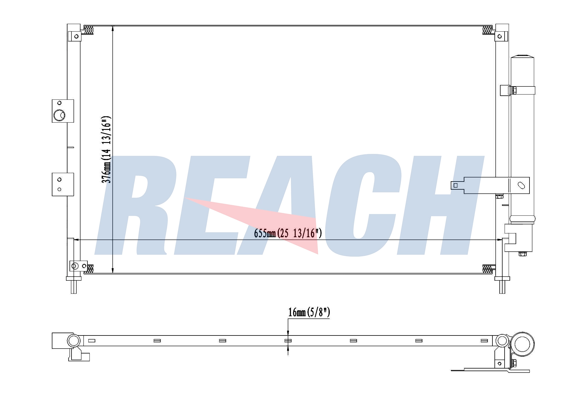Радиатор кондиционера