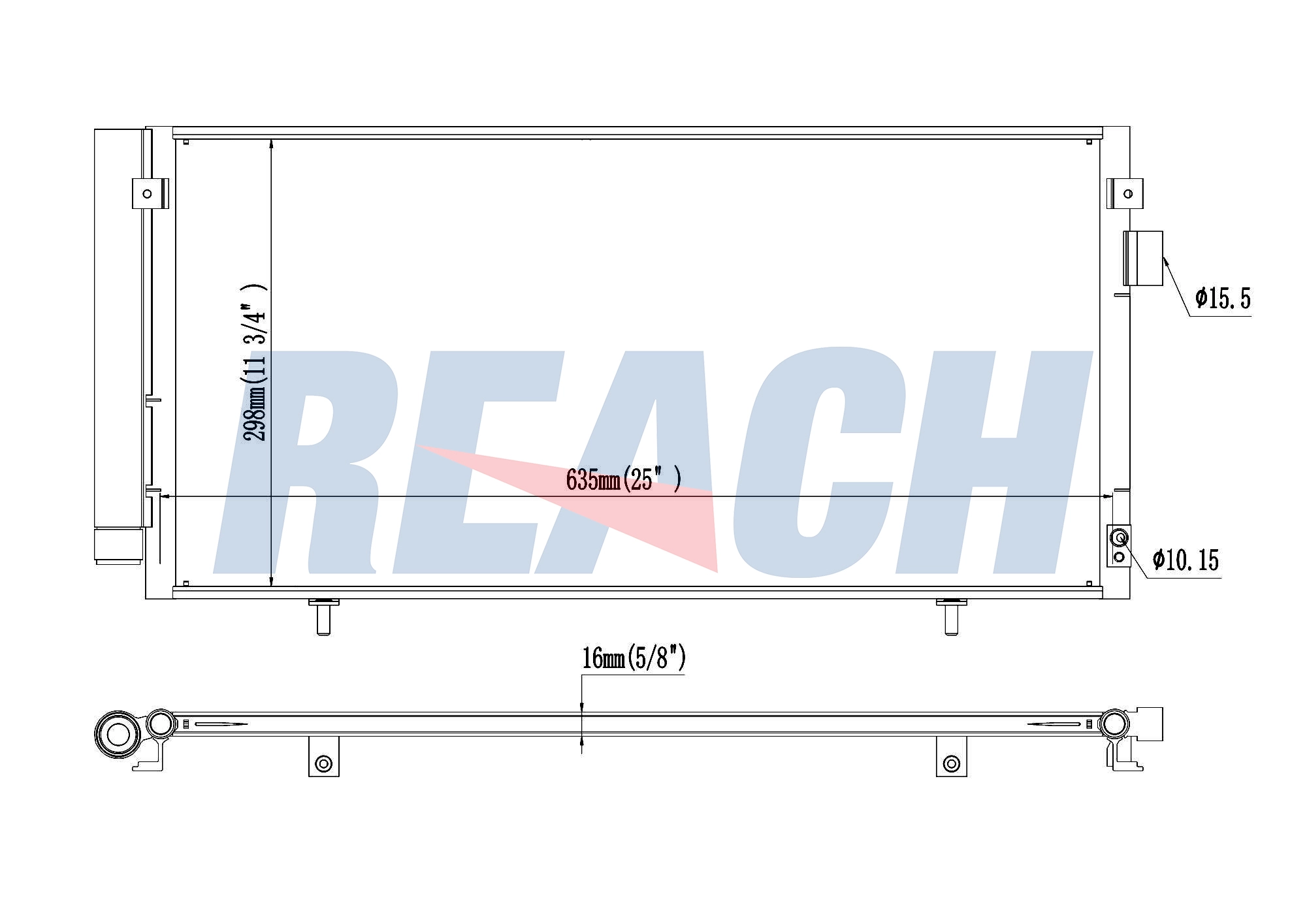 Радиатор кондиционера