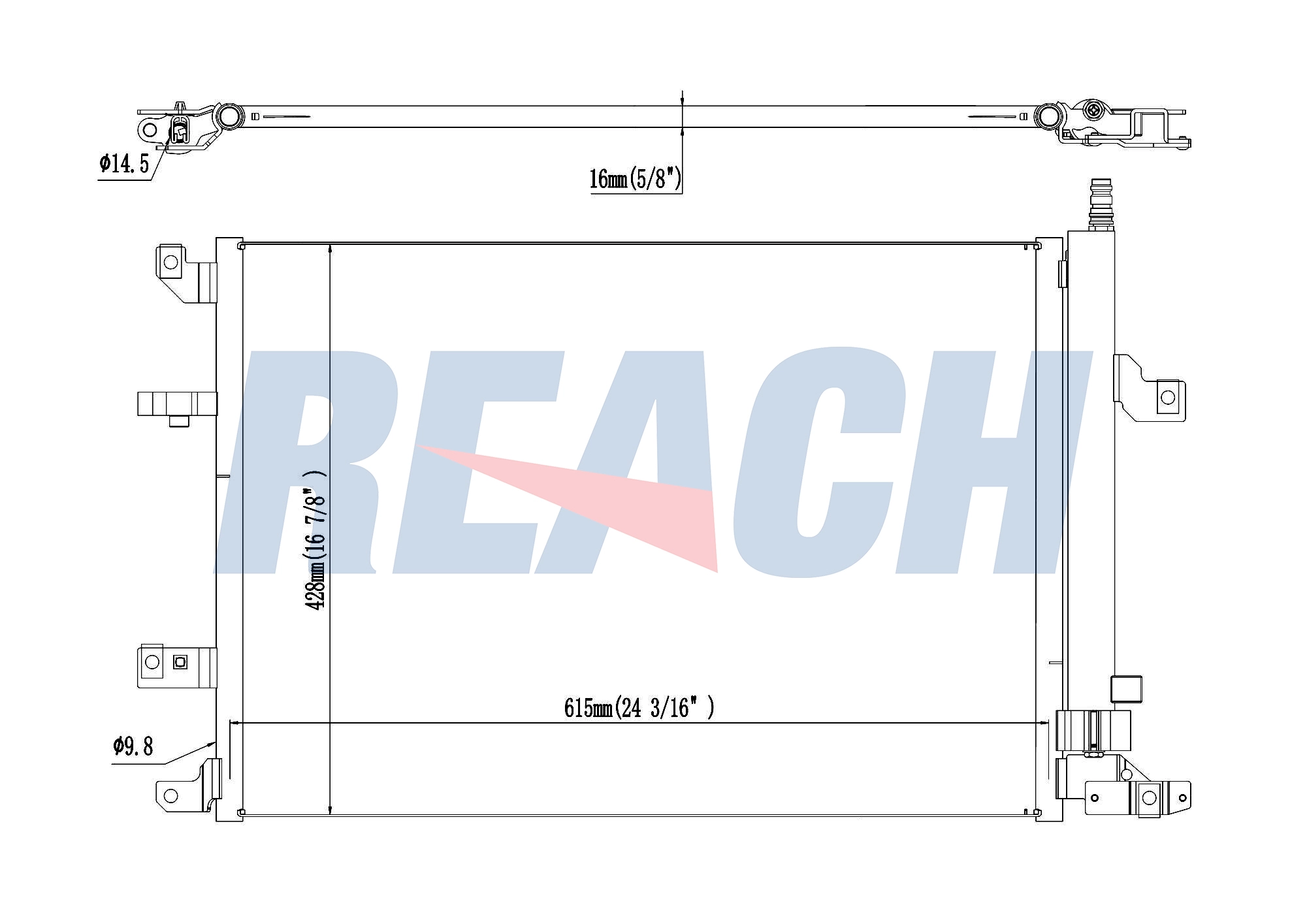 Радиатор кондиционера