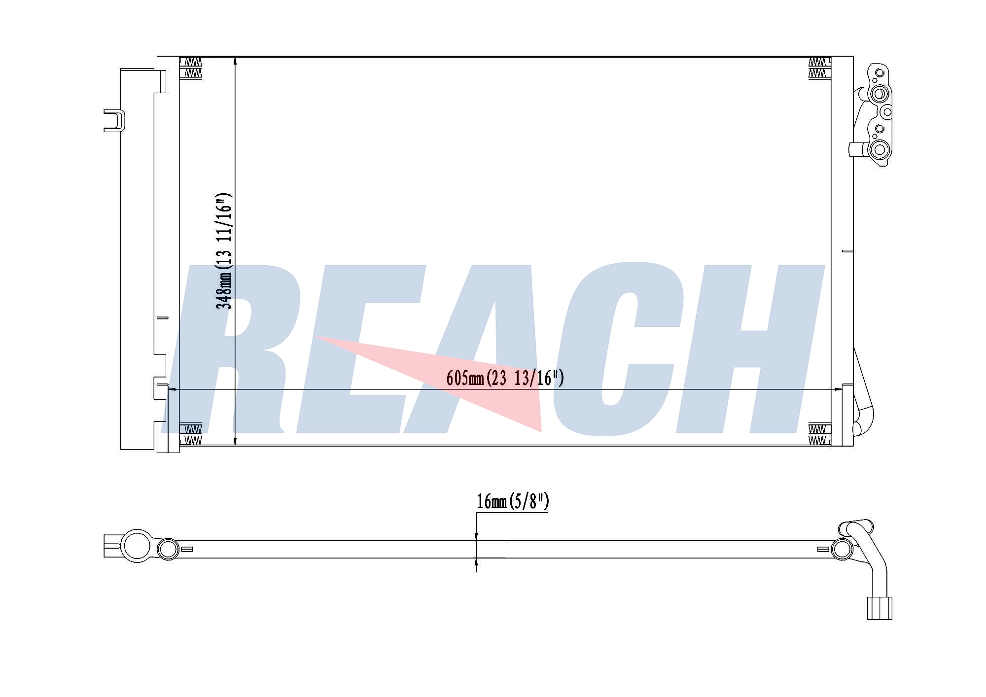 Радиатор кондиционера