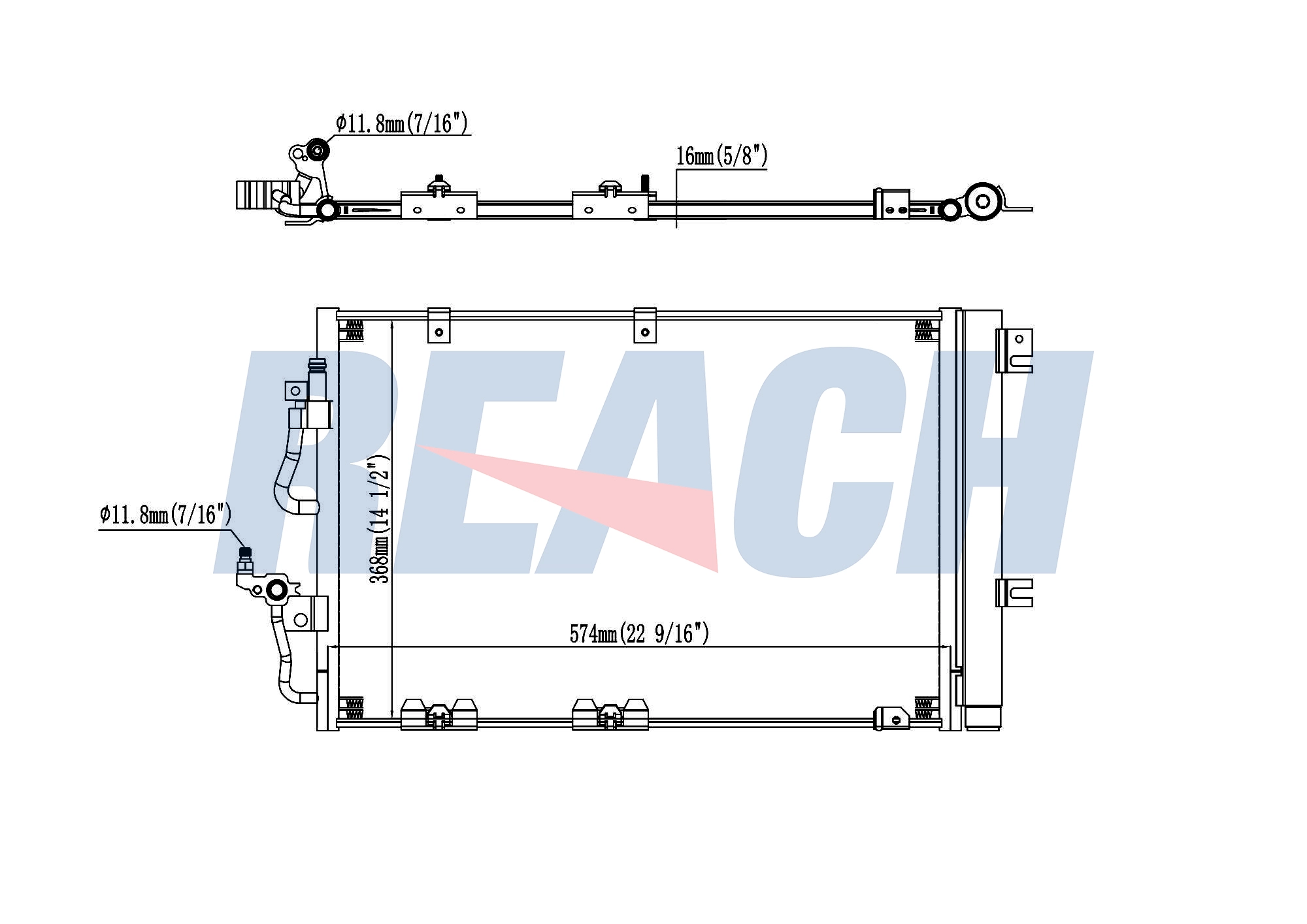 Радиатор кондиционера