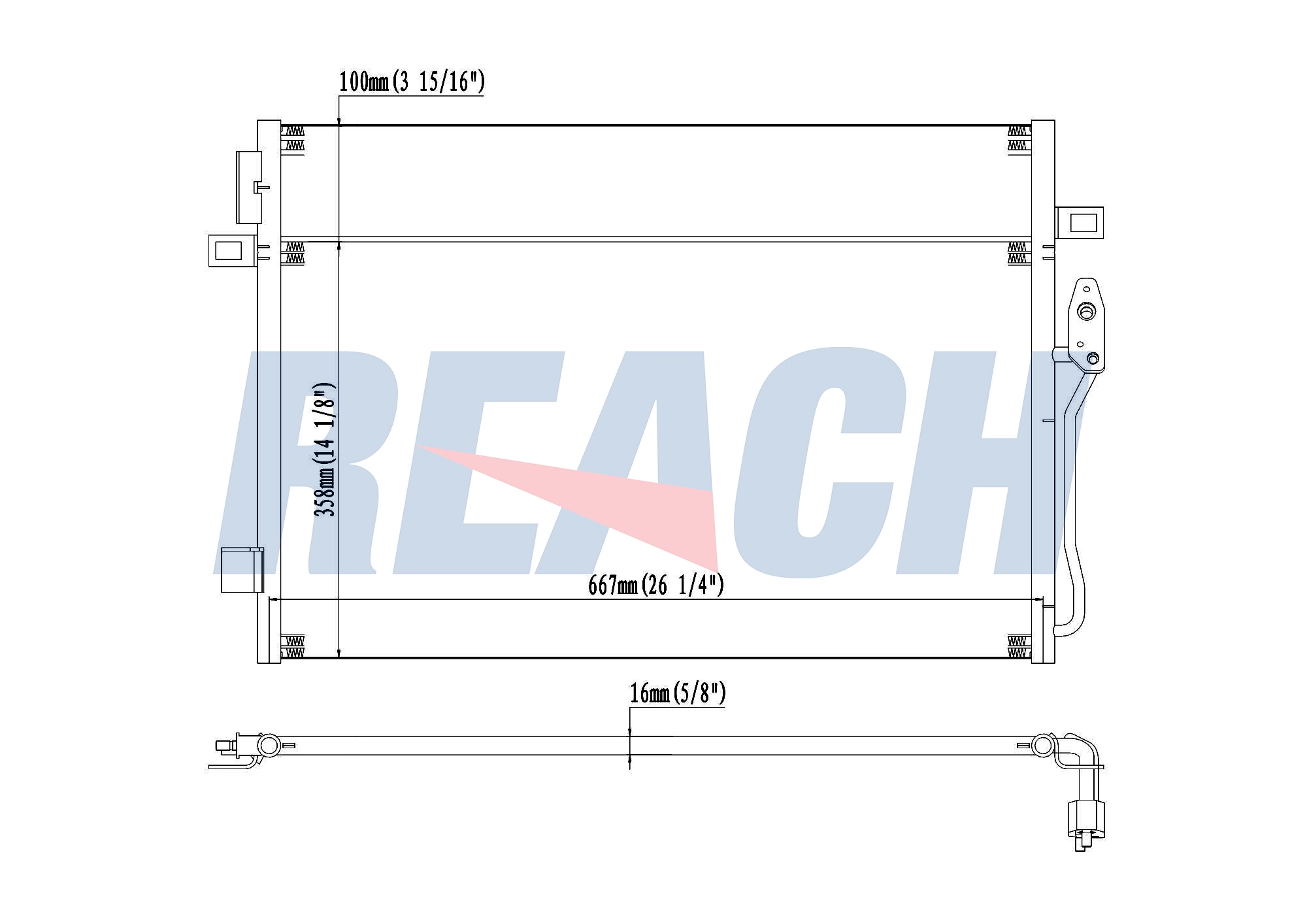 Радиатор кондиционера