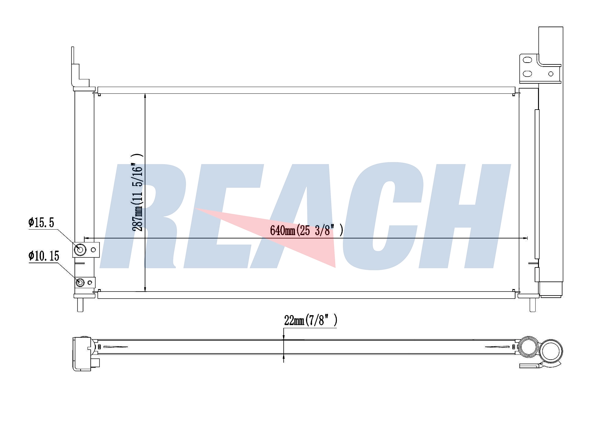 Радиатор кондиционера