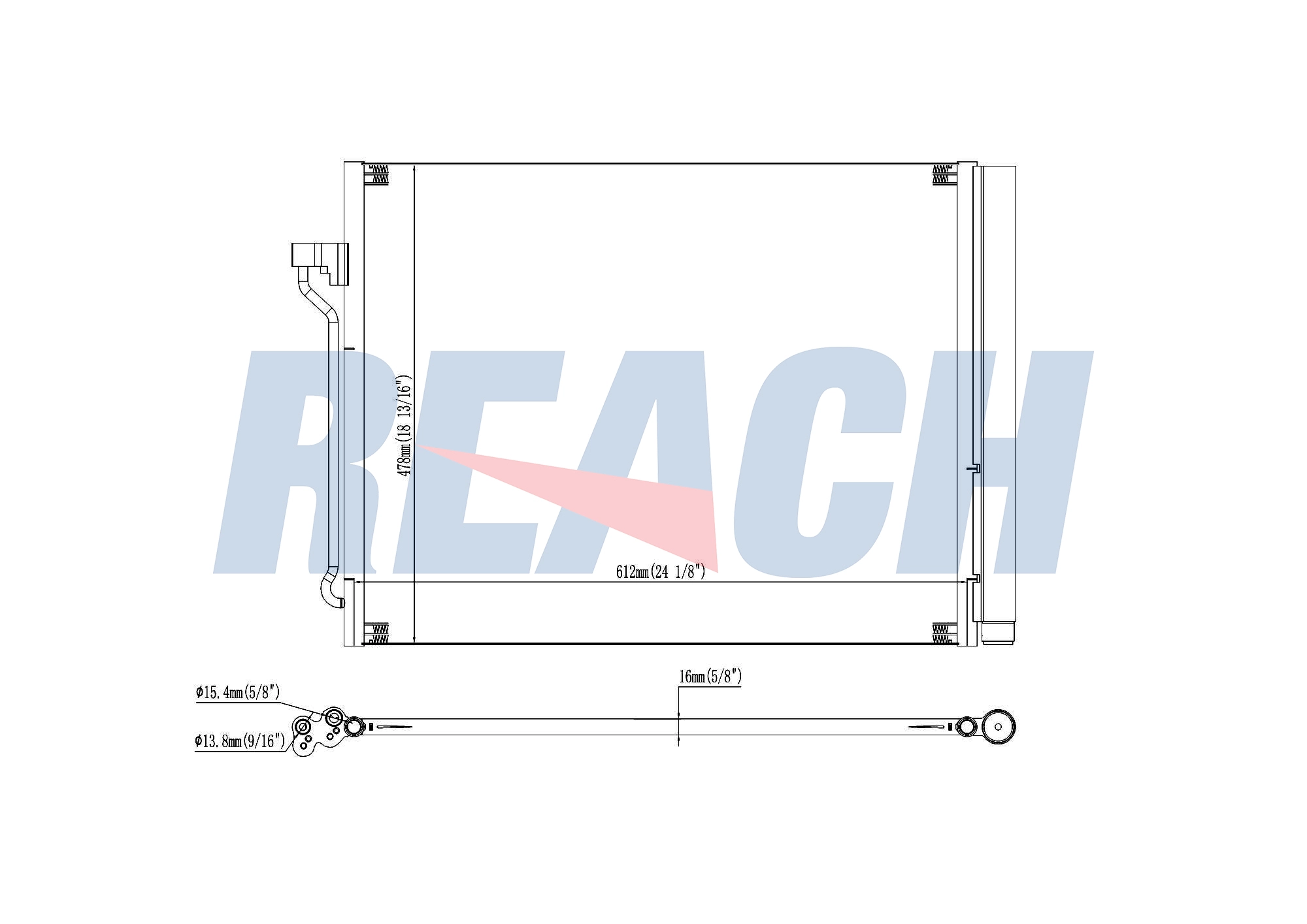 Радиатор кондиционера