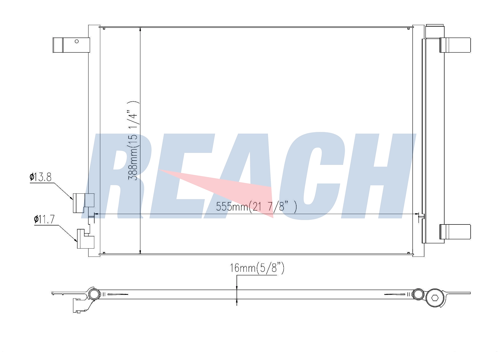 Радиатор кондиционера