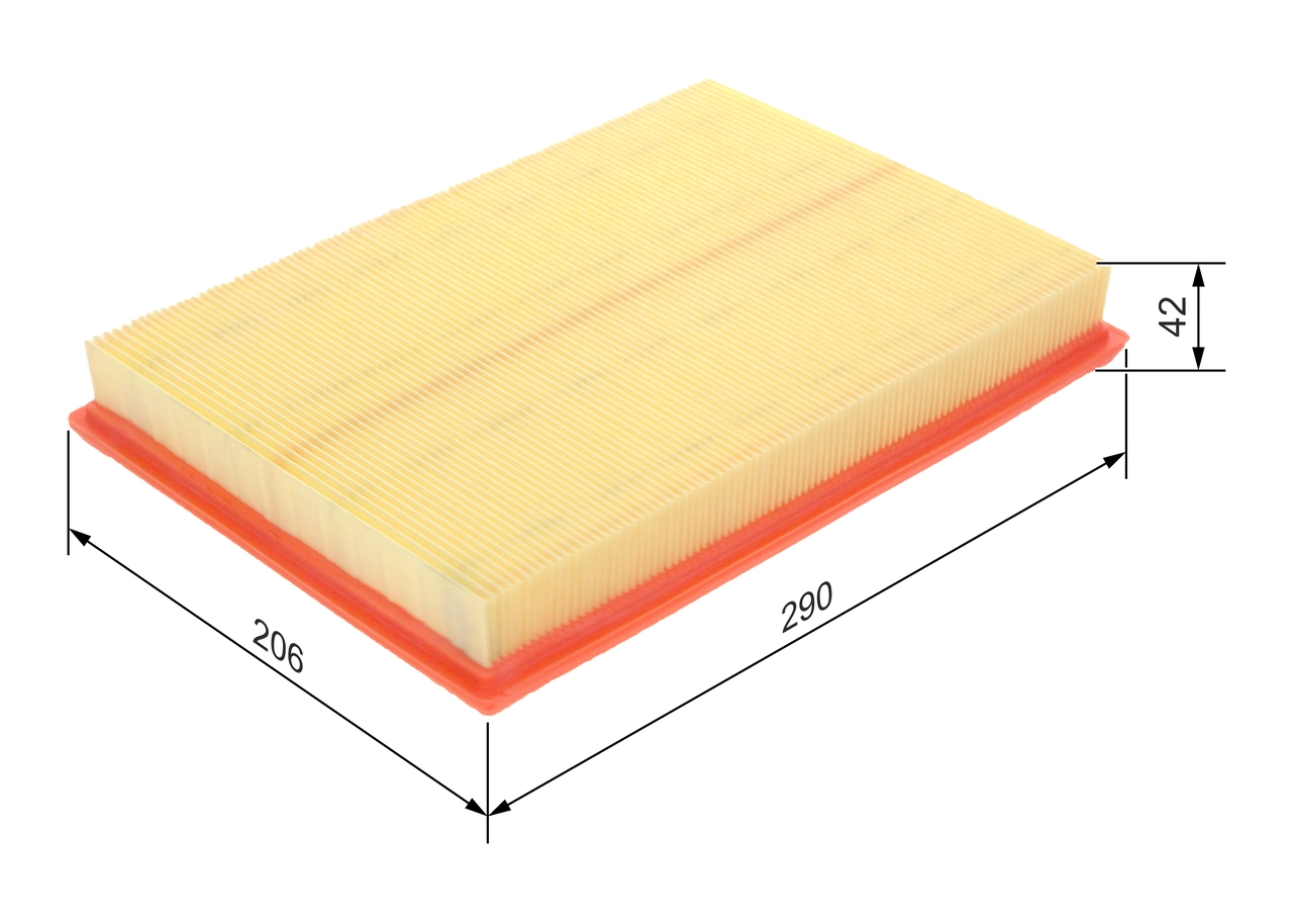 BOSCH 1 457 433 055 - Воздушный фильтр