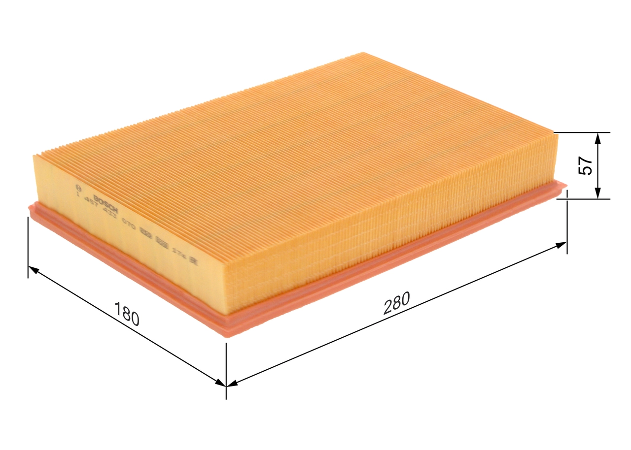 BOSCH 1 457 433 070 - Воздушный фильтр