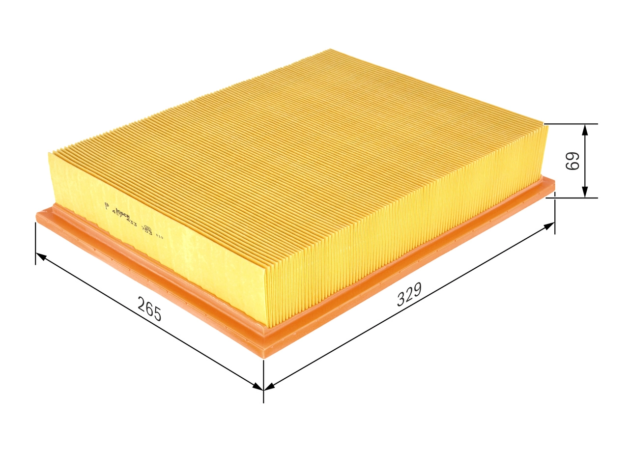 BOSCH 1 457 433 753 - Воздушный фильтр