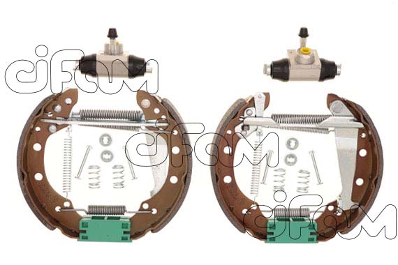 Комплект тормозных колодок Предварительно собранные колодки тормозные барабанные