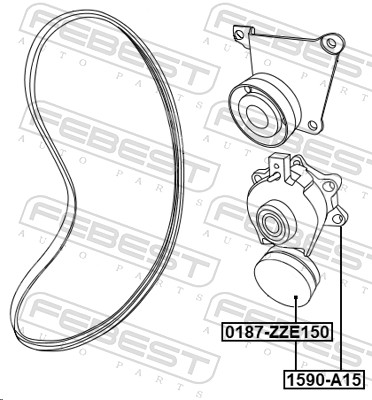 Натяжитель ремня генератора