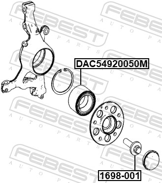 Болт подвески