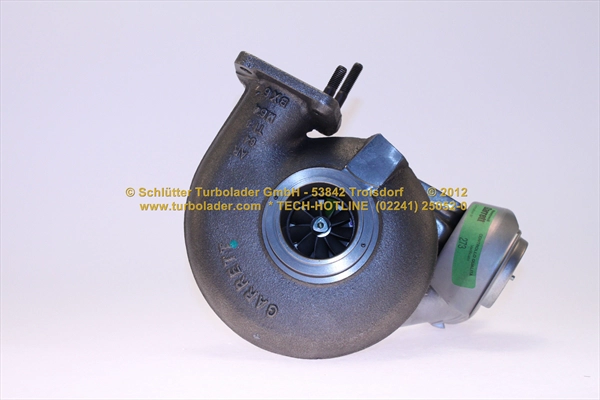 SCHLÜTTER TURBOLADER 172-09240 - Компрессор, наддув Original NEW GARRETT Turbocharger