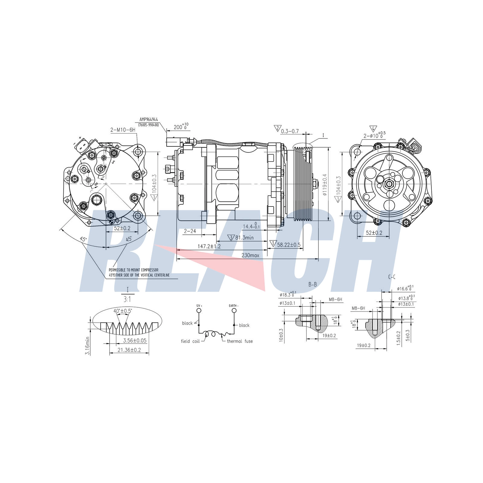 Компрессор кондиционера