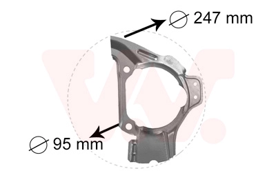 Кожух тормозного диска