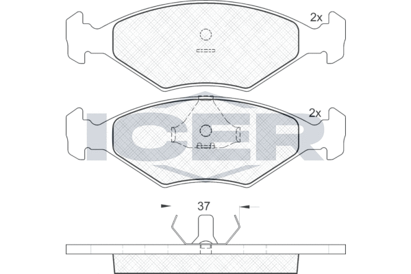 Тормозные колодки 