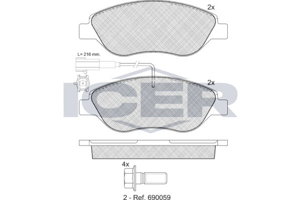 Тормозные колодки 
