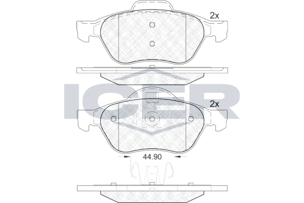 Тормозные колодки 