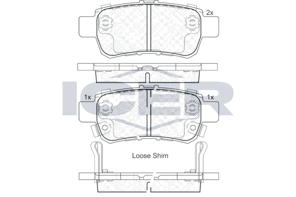 Тормозные колодки 